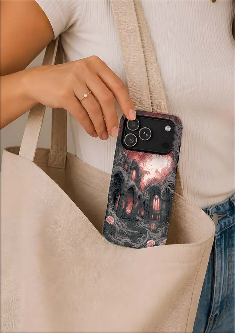 Phone Case — Gothic Cathedral Fantasy Magnetic Tough Case