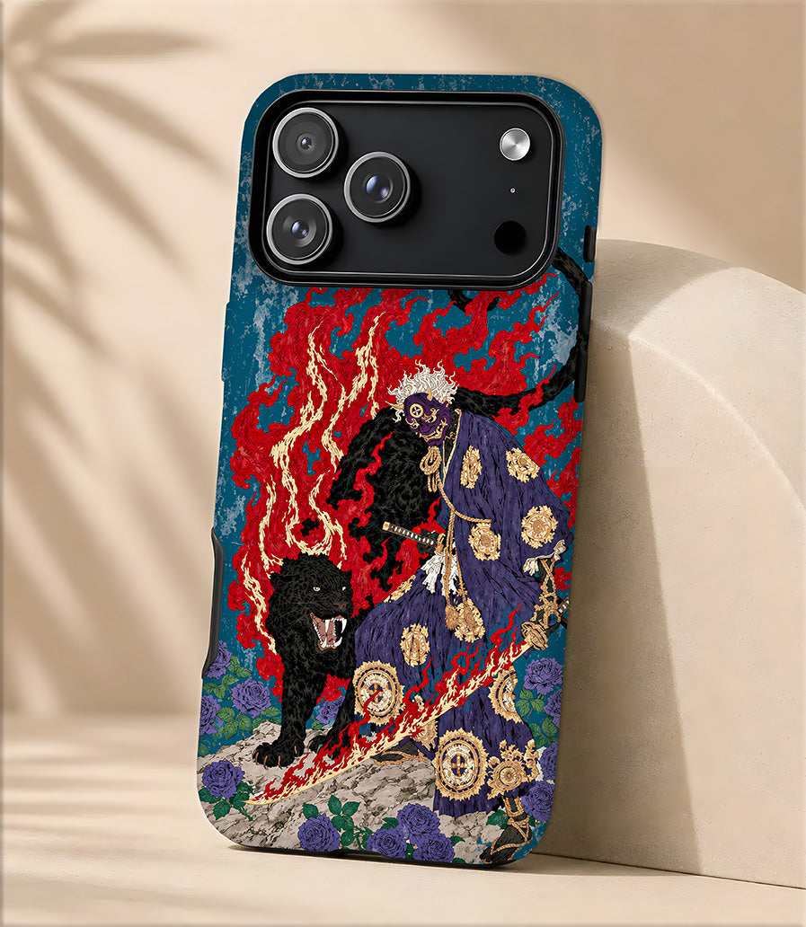 Mystic Yokai Warrior Phone Case – Tough Magnetic iPhone Cover
