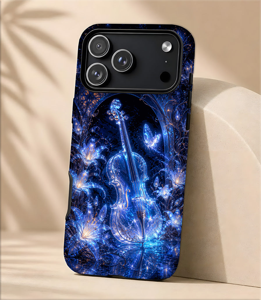 Violin Galaxy Tough Magnetic Phone Case — Cosmic Music Design
