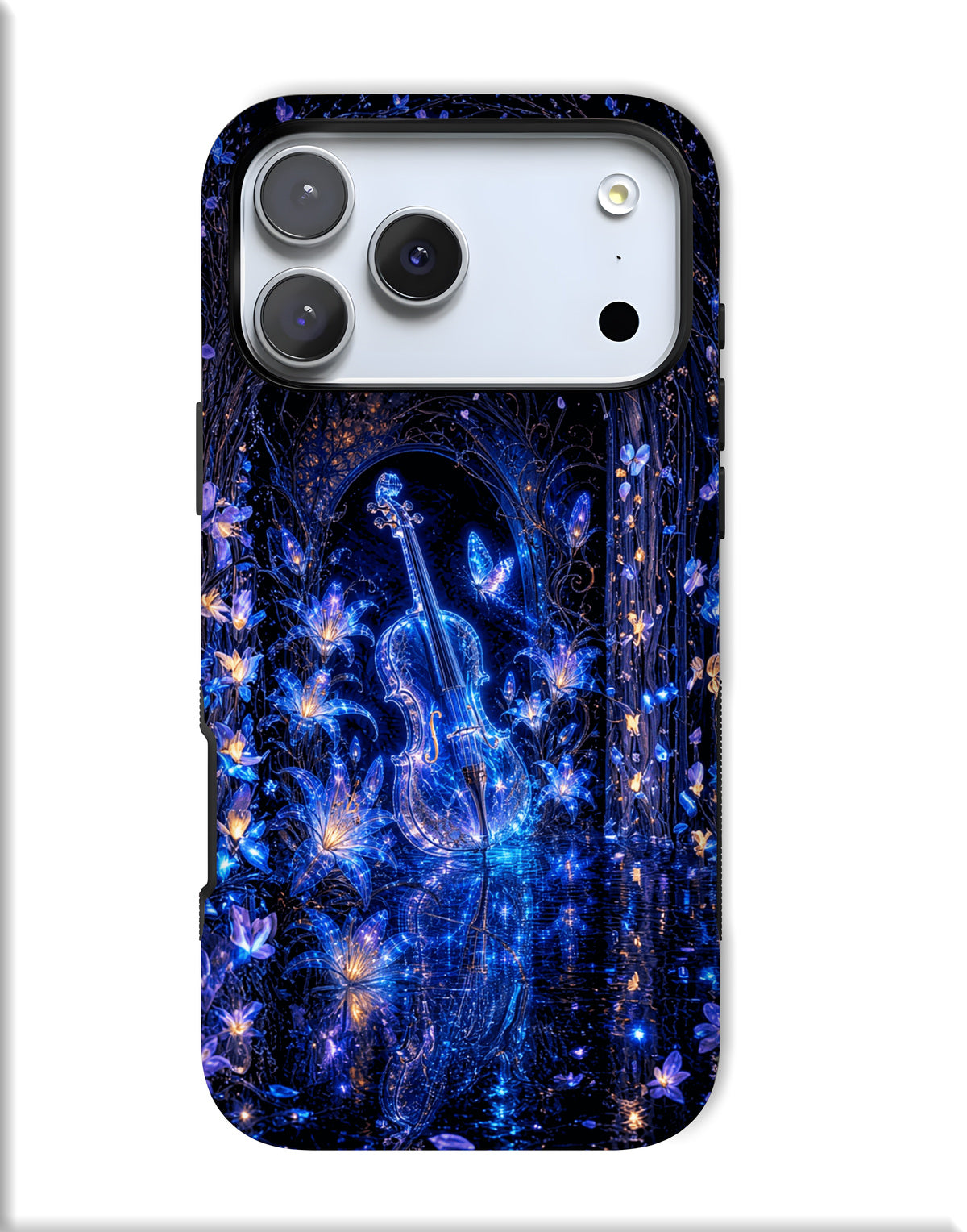 Violin Galaxy Tough Magnetic Phone Case — Cosmic Music Design