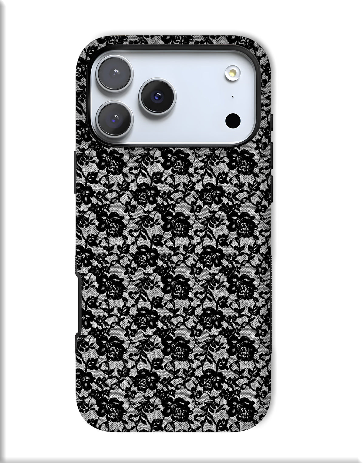 Floral Lace Tough Magnetic Phone Case
