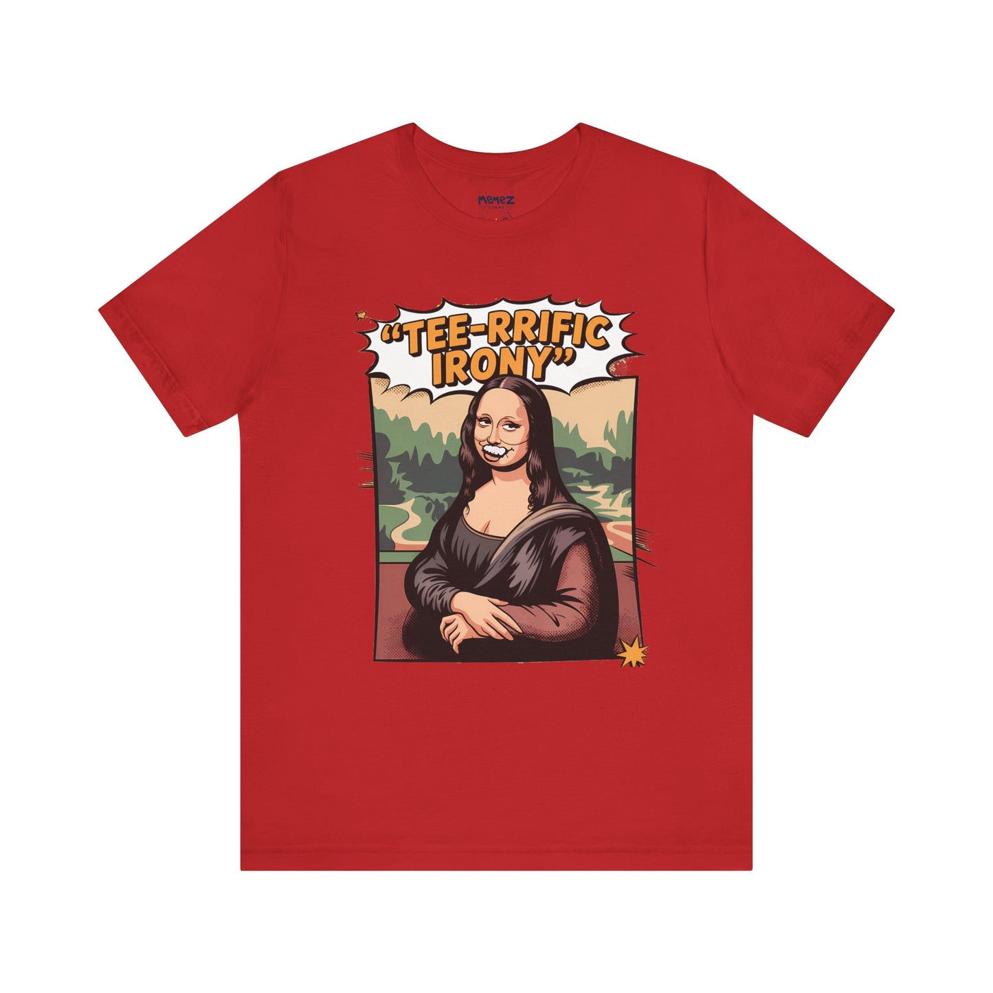 Funny Mona Lisa Unisex Tee