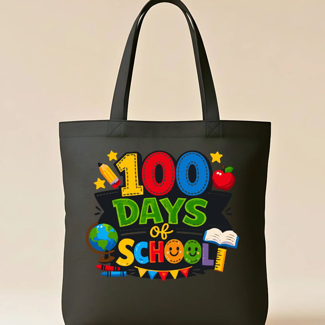 100 Days of School Funny Meme Tote Bag