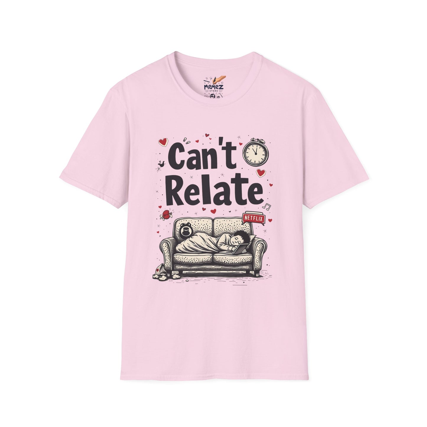 Can't Relate with OTT Unisex T-Shirt - Funny Meme Tee for Meme Lovers