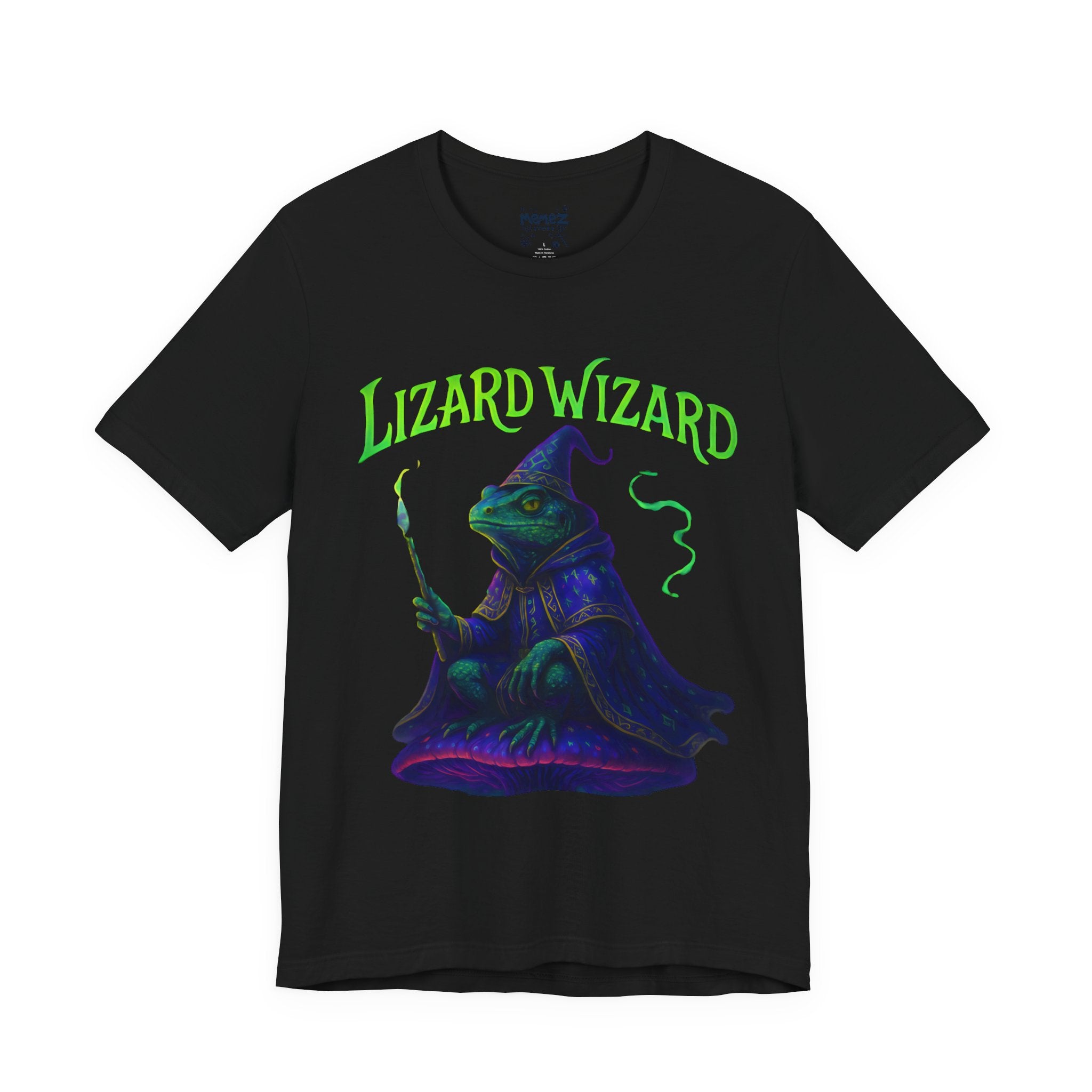 Lizard Wizard Meme Funny Tee