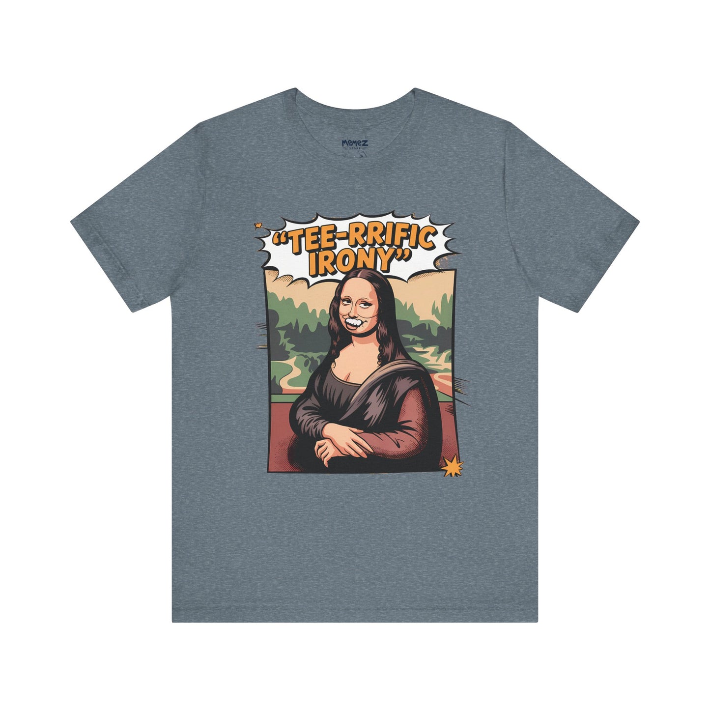 Funny Mona Lisa Unisex Tee