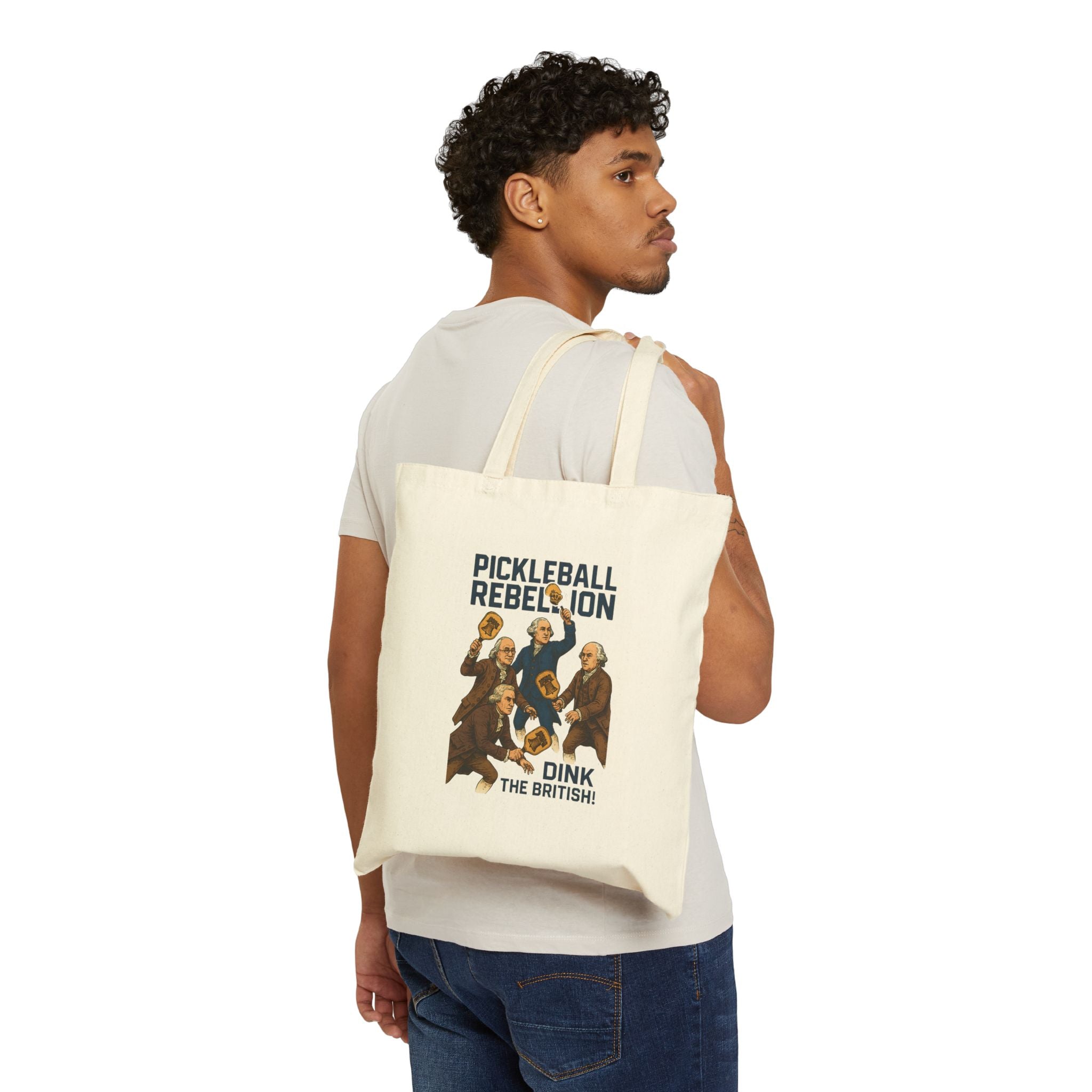 Pickleball Rebelion Tote Bag By Memez Store