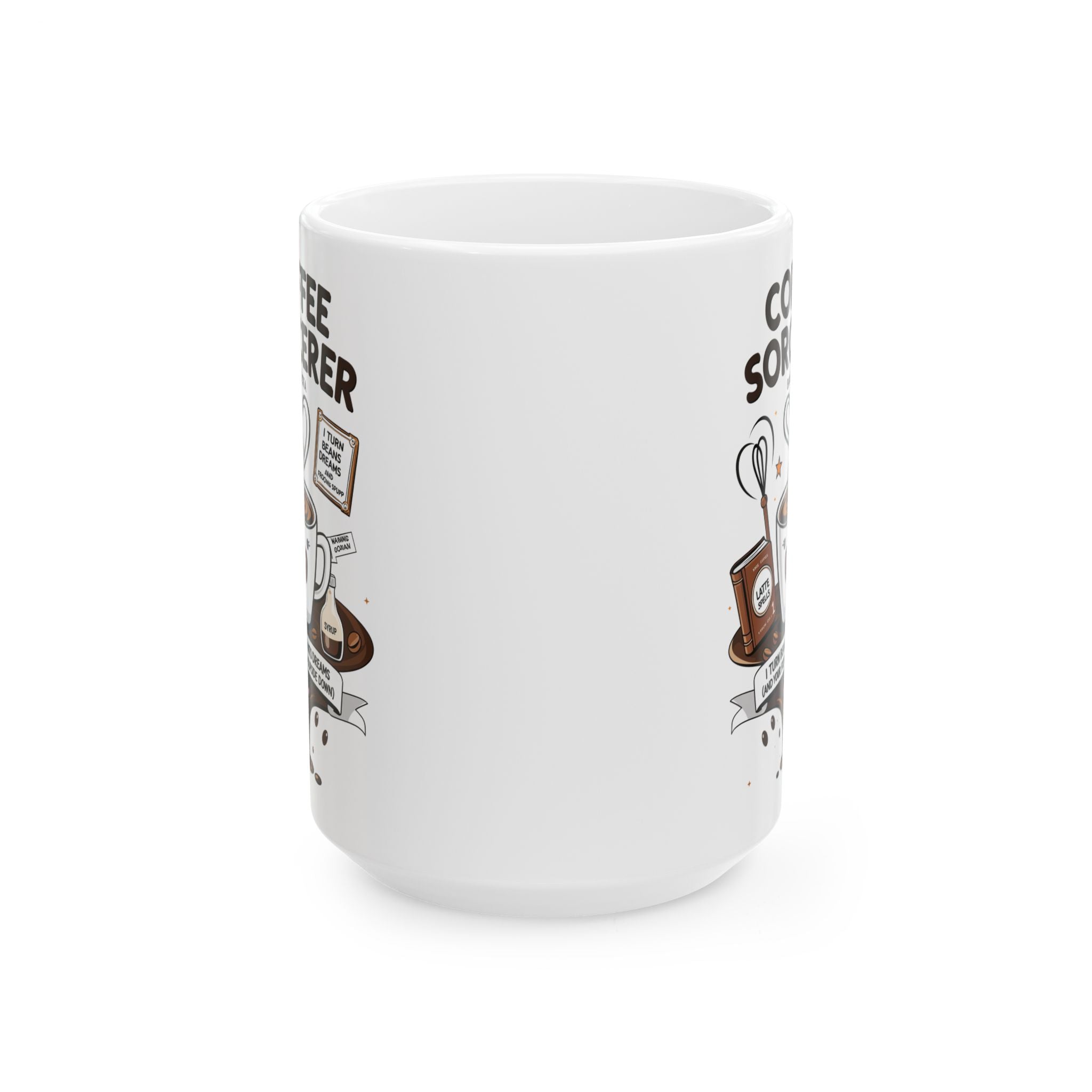 Coffee Sorcerer funny and meme Mug by Memez store