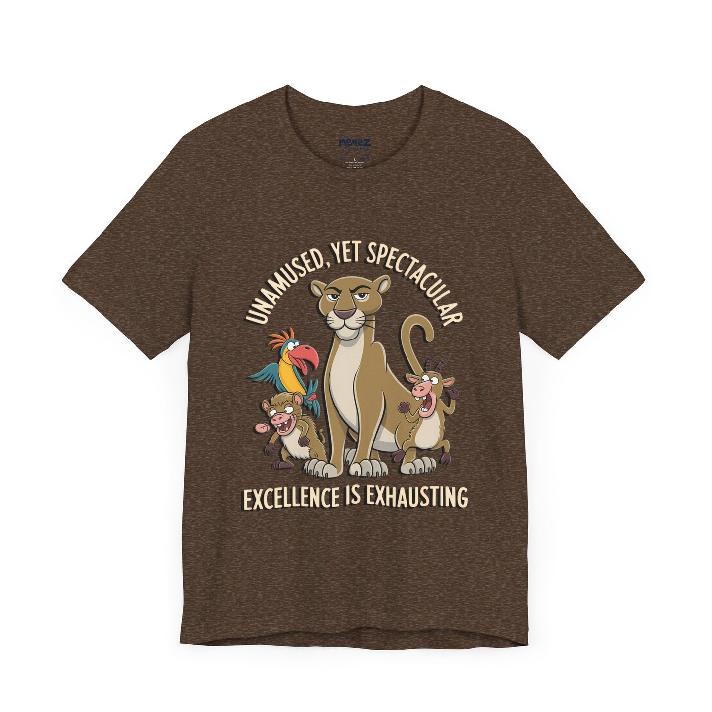 Animal Funny Meme Tee By Memez Store