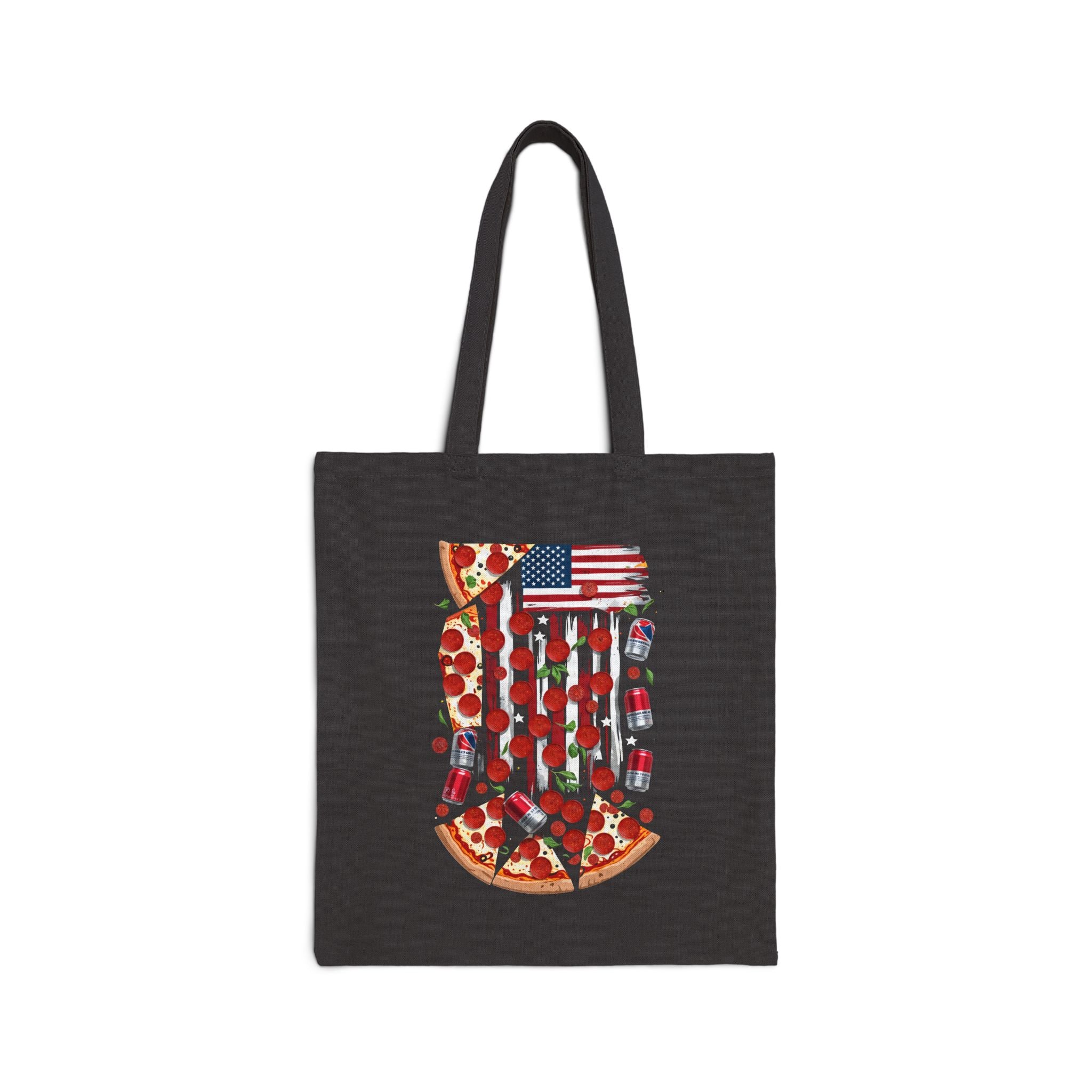 Pizza 4th July Tote Bag By Memez Store
