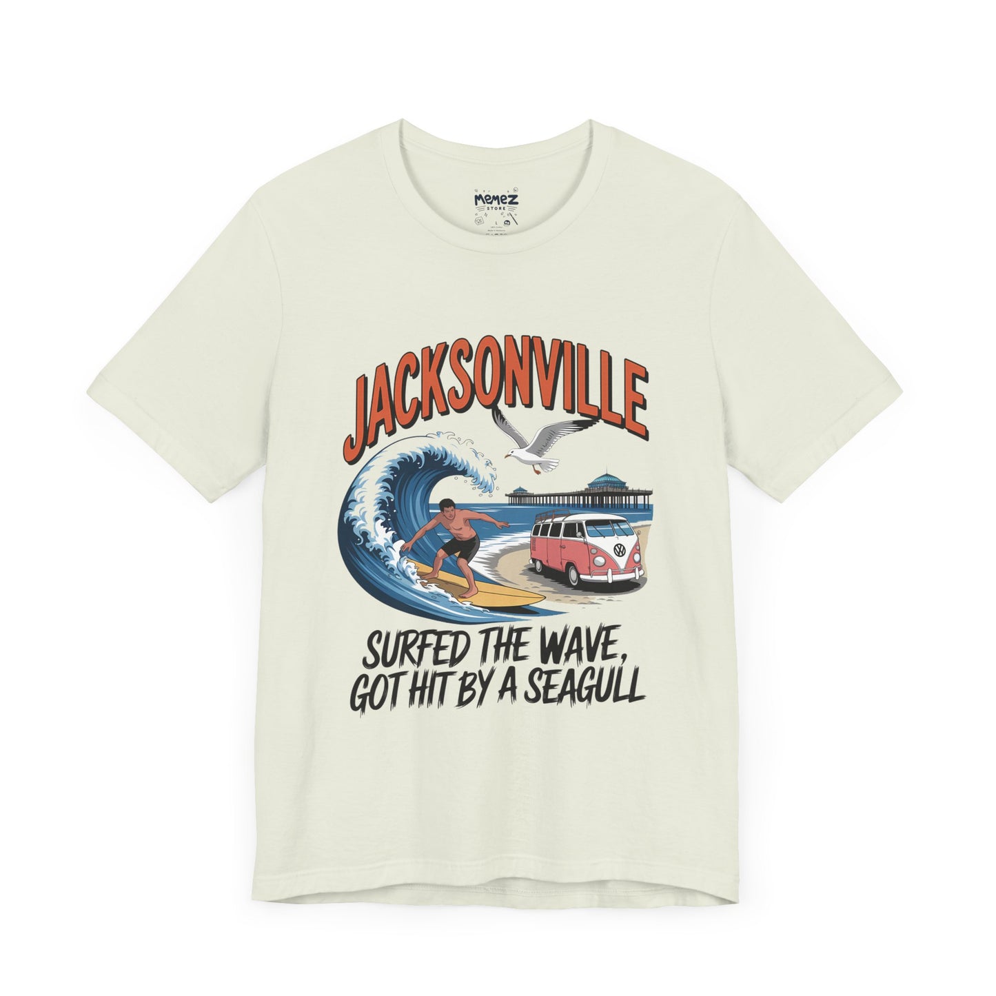 Surfer Unisex Tee - Funny Graphic Design by Memez Store
