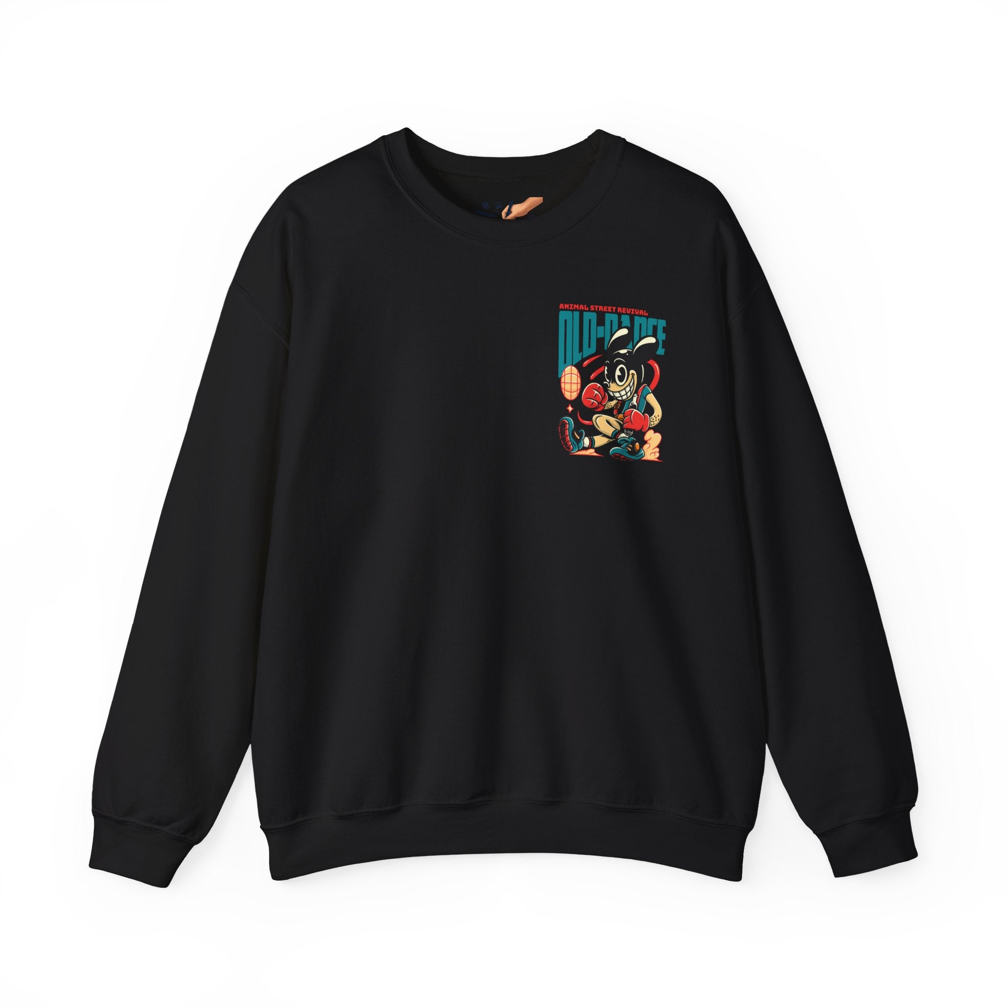 Old Dance Crewneck Sweatshirt — Vintage Dance Graphic