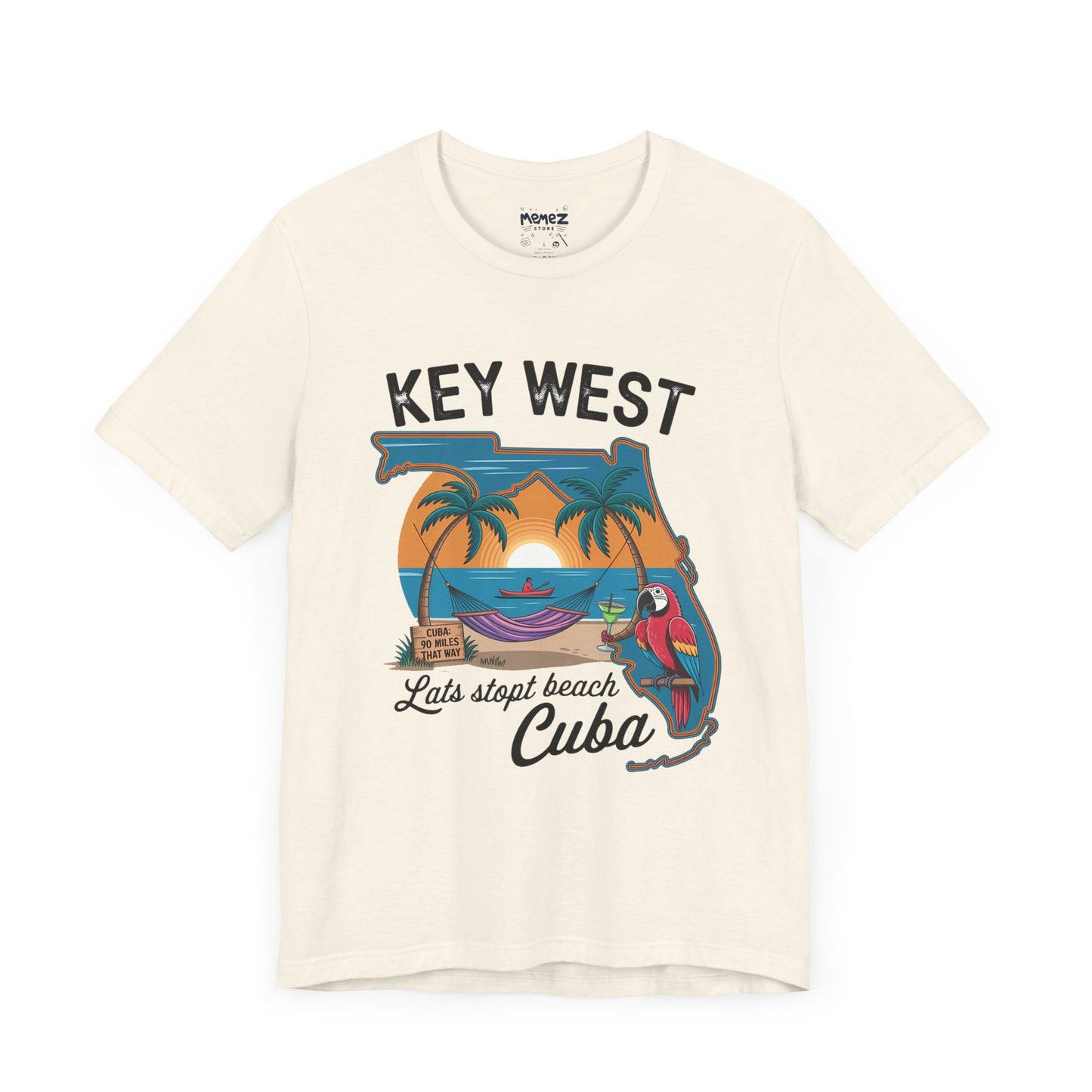 KeyWest Cuba A funny and Adventures Tee By Memez Store