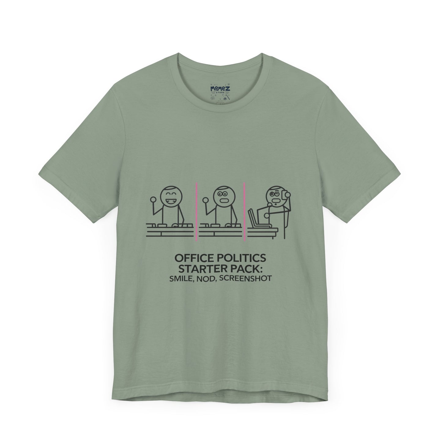 Office Politics Starter Pack Meme Tee | Memez Store