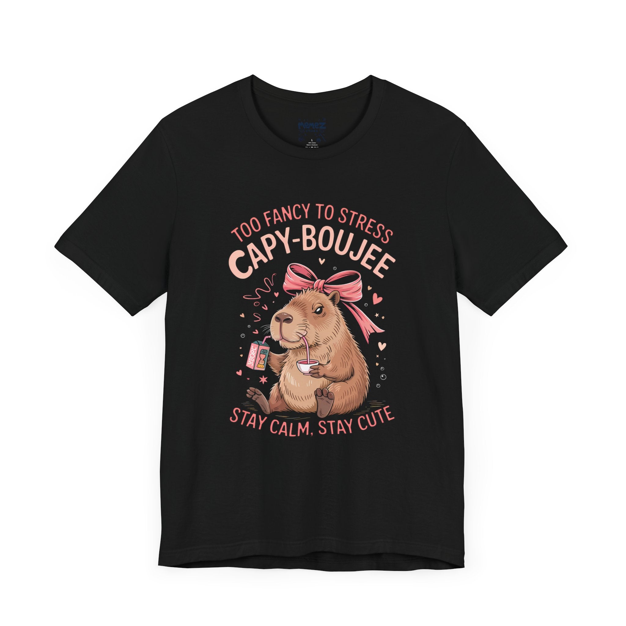 Capy Boujee Unisex Tee - Trendy T-Shirt for Meme Lovers