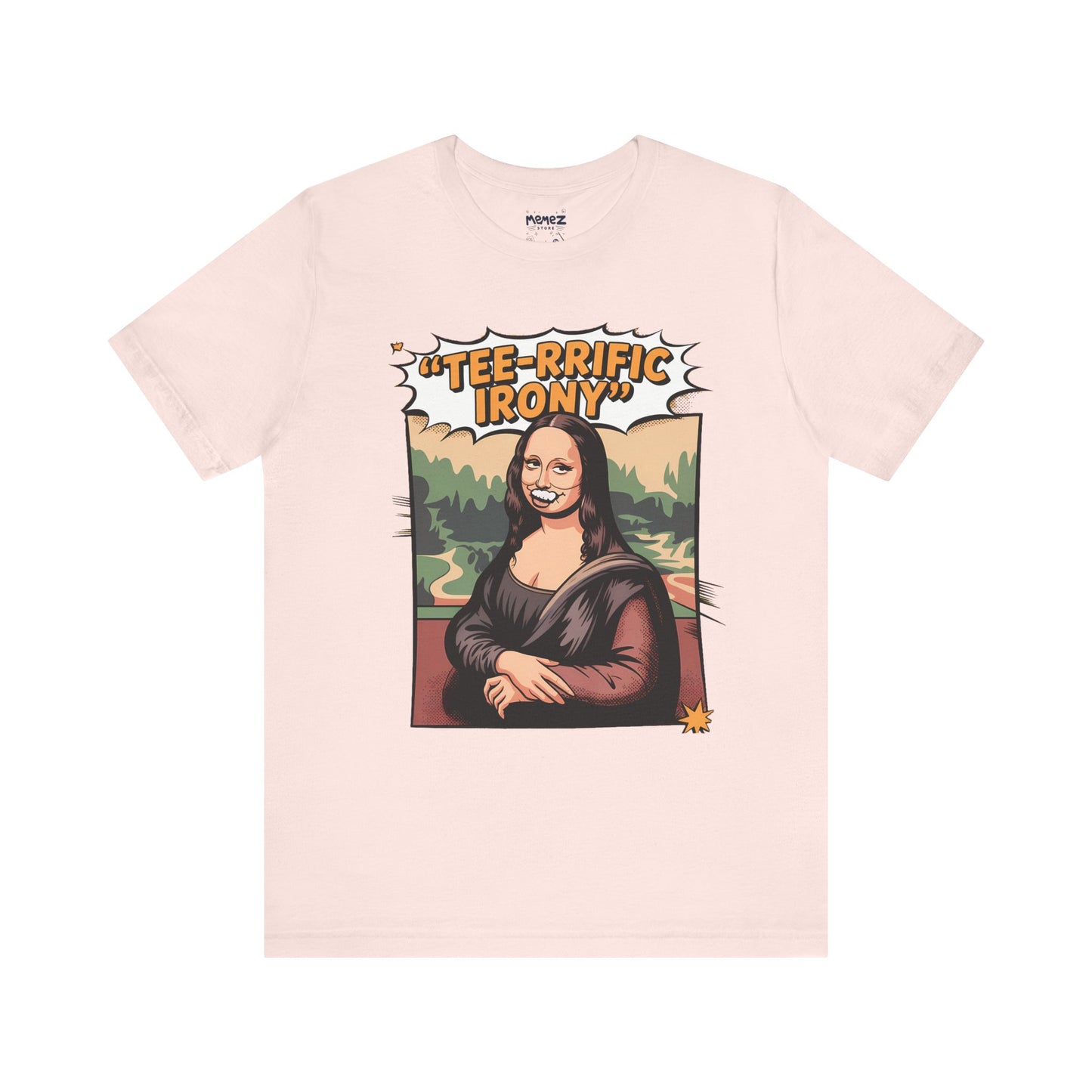 Funny Mona Lisa Unisex Tee