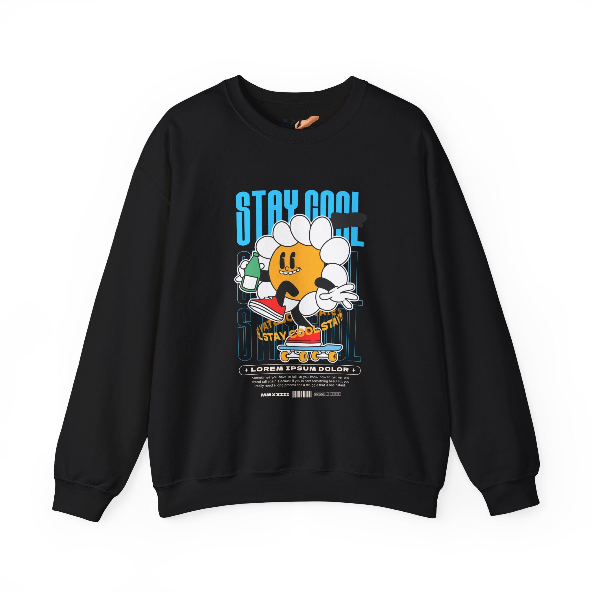 Stay Cool Crewneck Sweatshirt — Relaxed Everyday Comfort