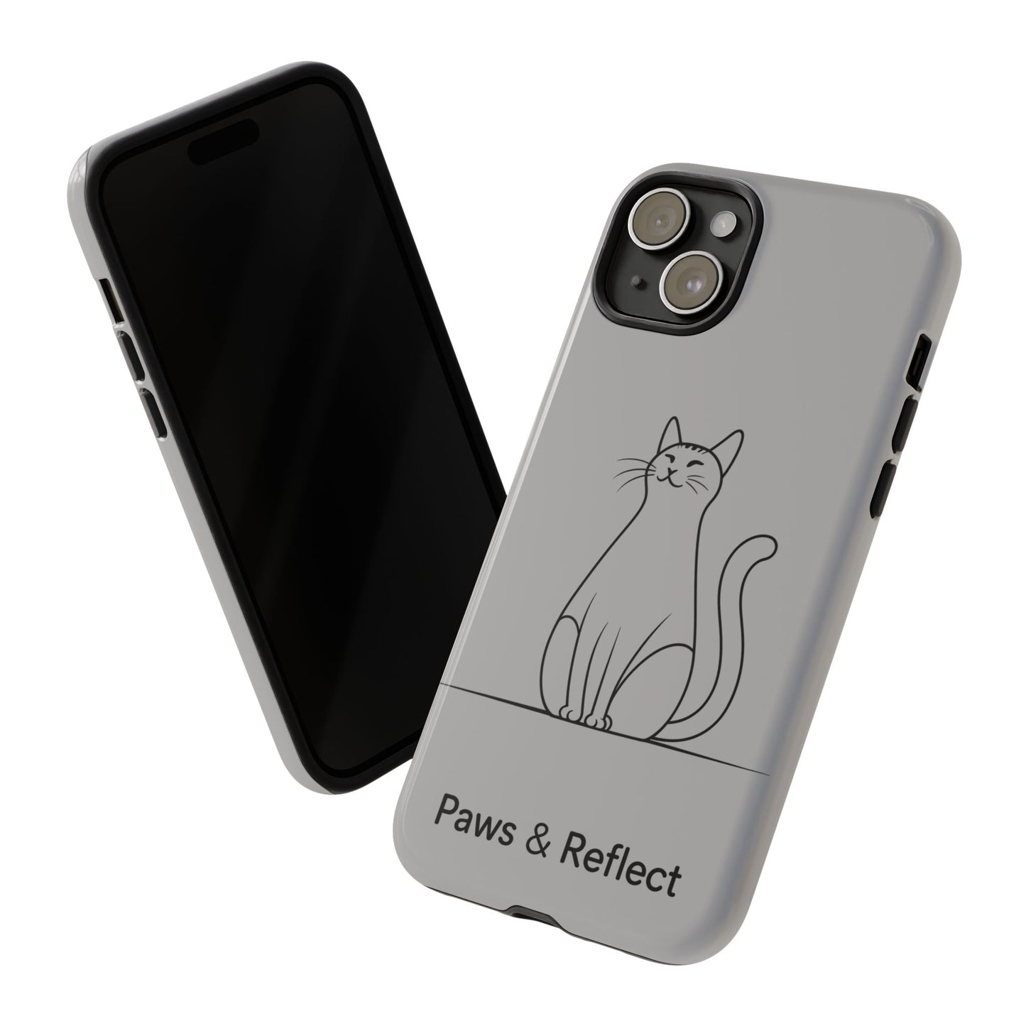 Paw and Reflect Pet Lovers iPhone Case By Memez Store