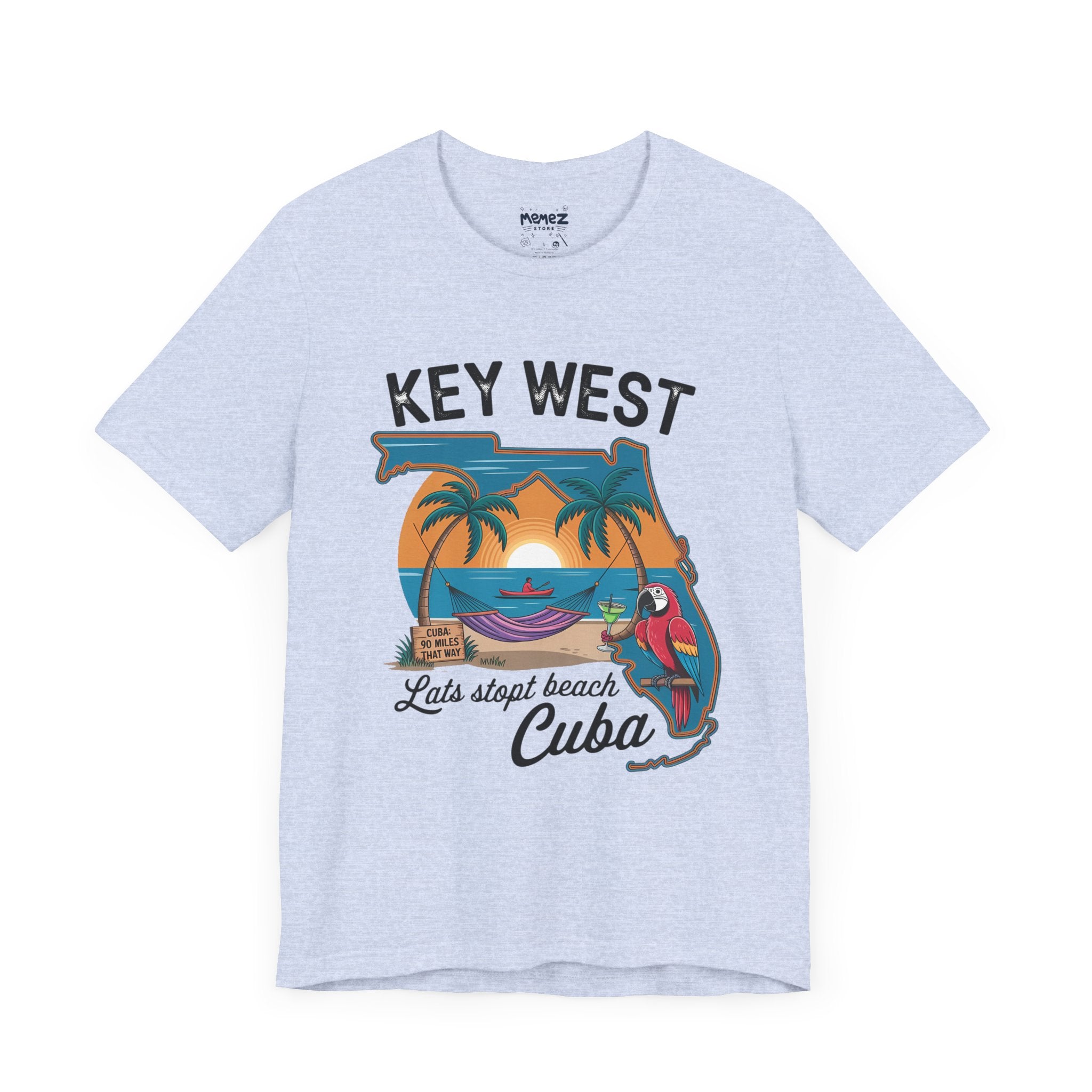 KeyWest Cuba A funny and Adventures Tee By Memez Store