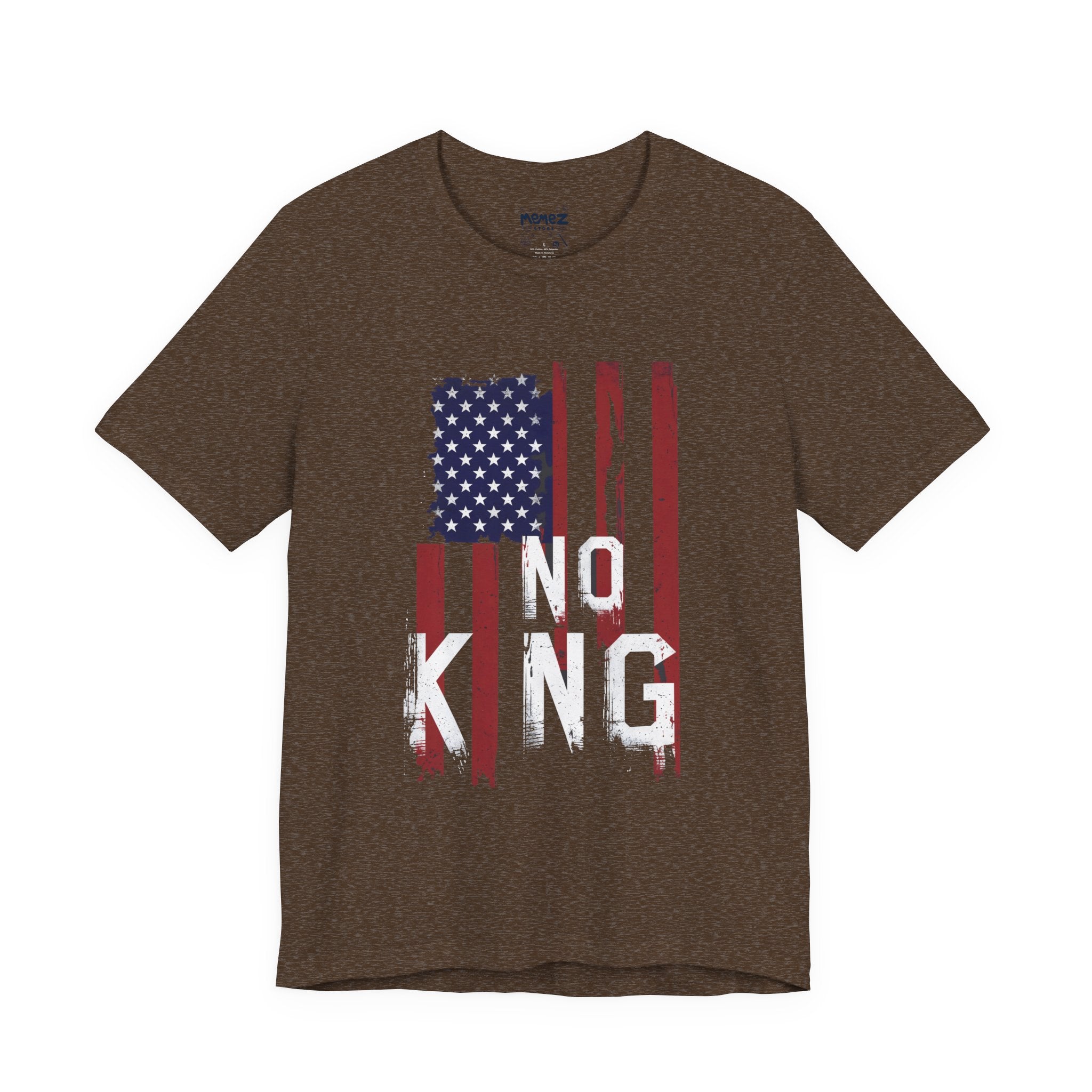 No King Funny Tee By Memez Store