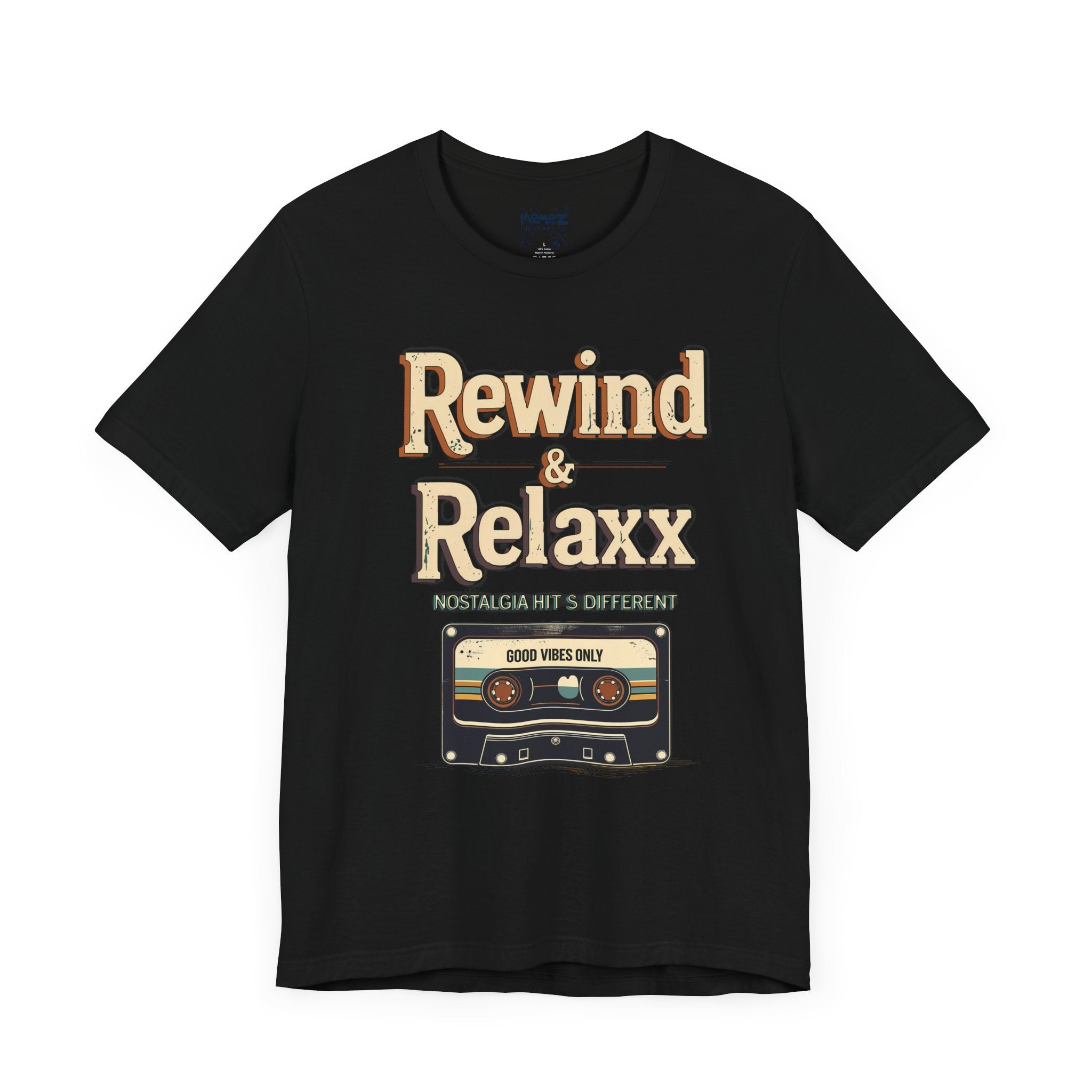 Retro Style Tee - Relax and Rewind Funny Meme T-shirt by Memez Store