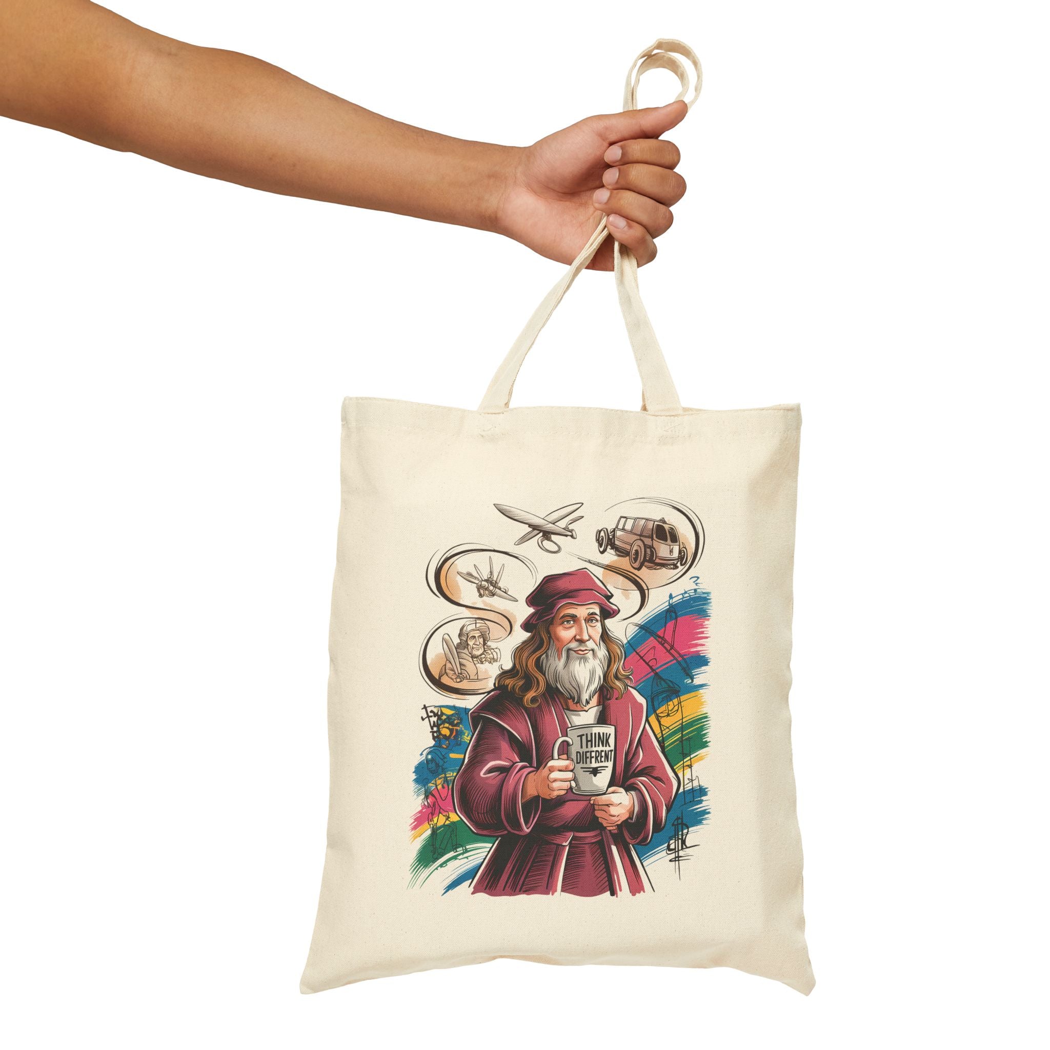 Leaonardo Historical Meme Tote Bag By Memez Store