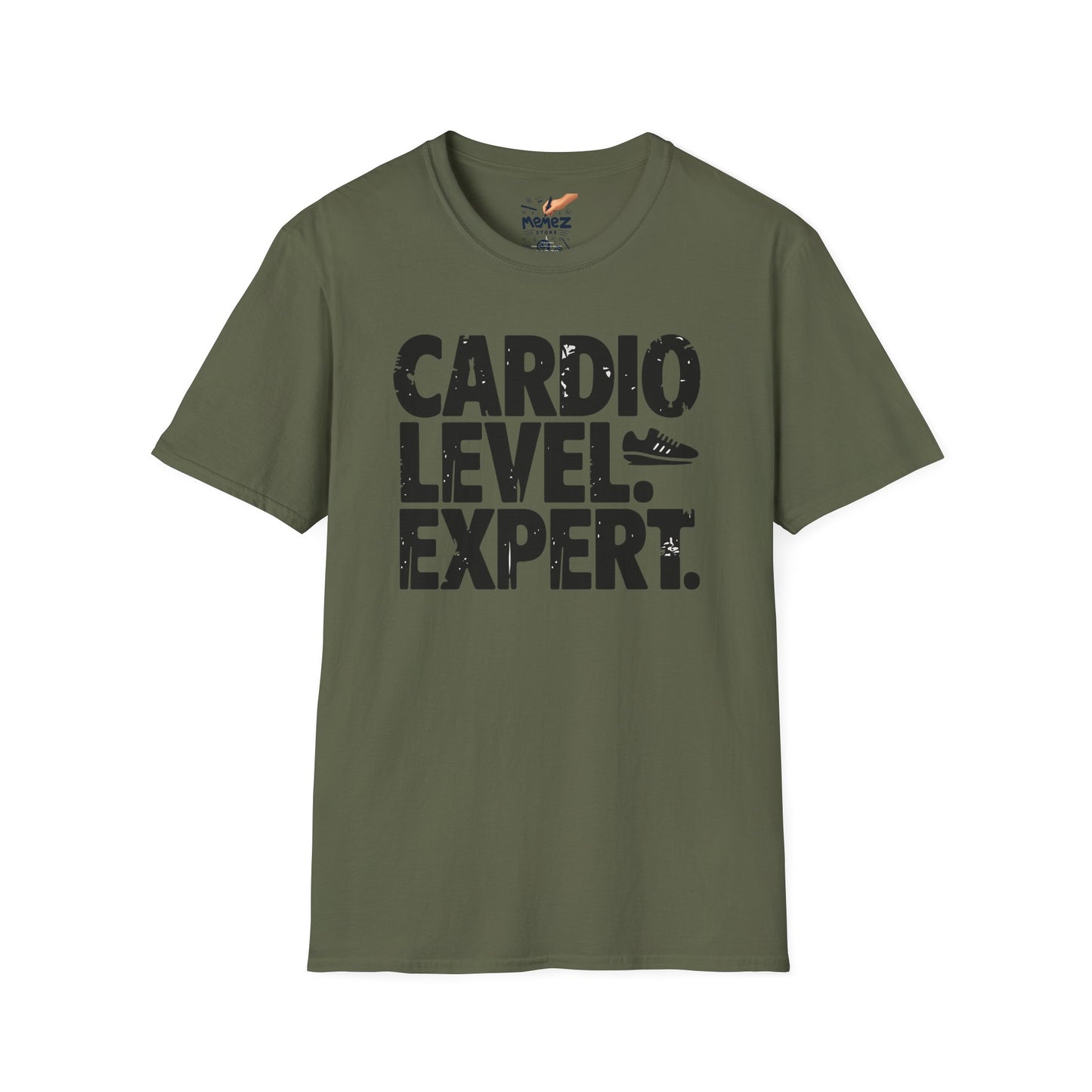Funny Meme T-Shirt - Cardio Level Expert
