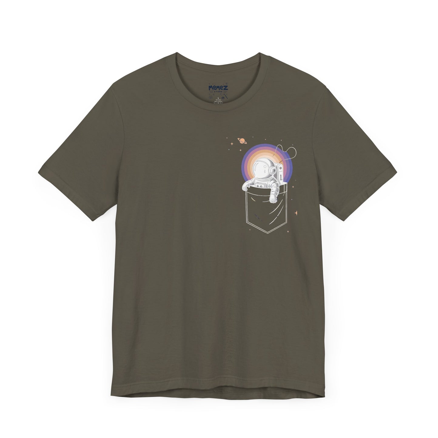 Pocket Astronaut Funny T-shirt