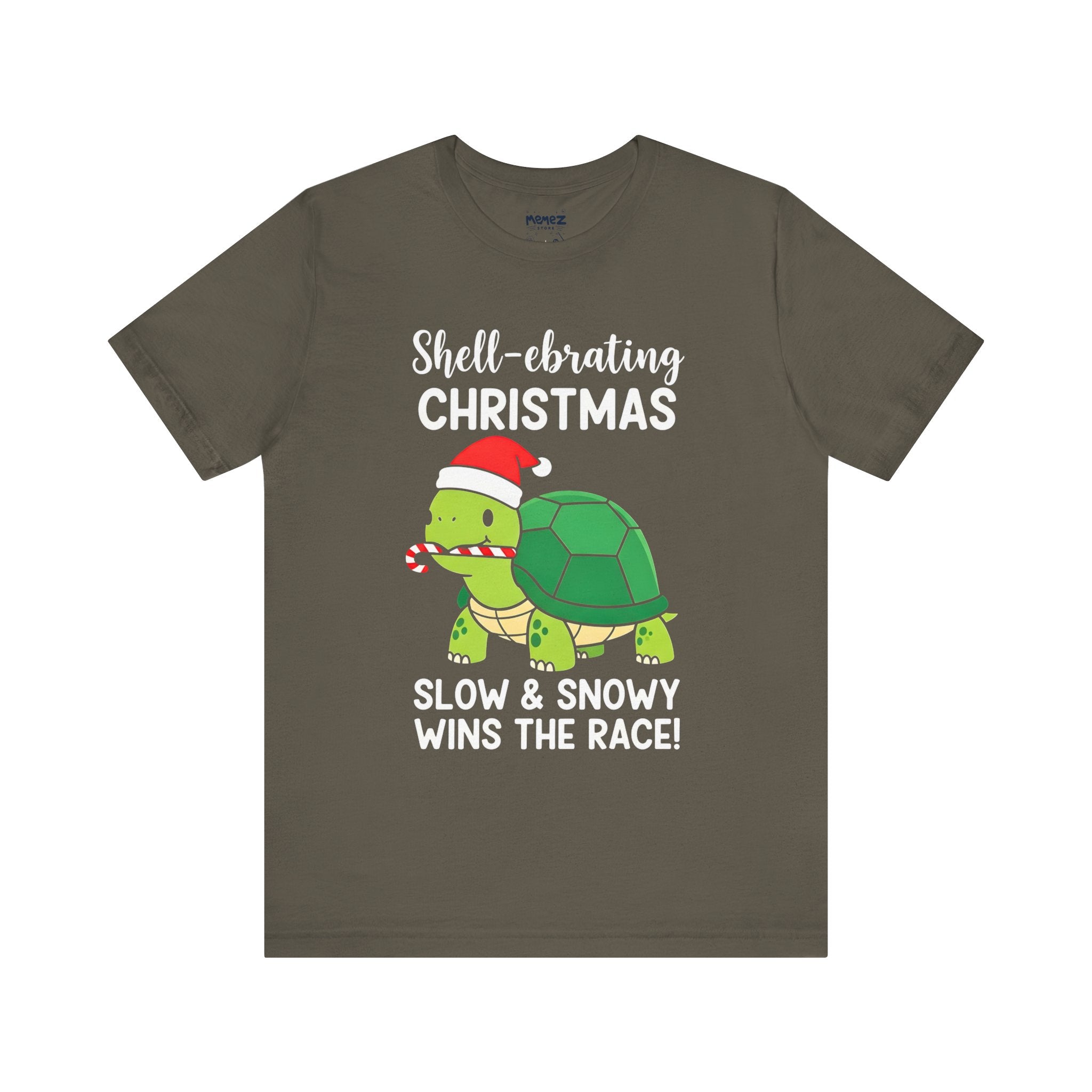 T-Shirt Slow and Snowy Win The race Unisex