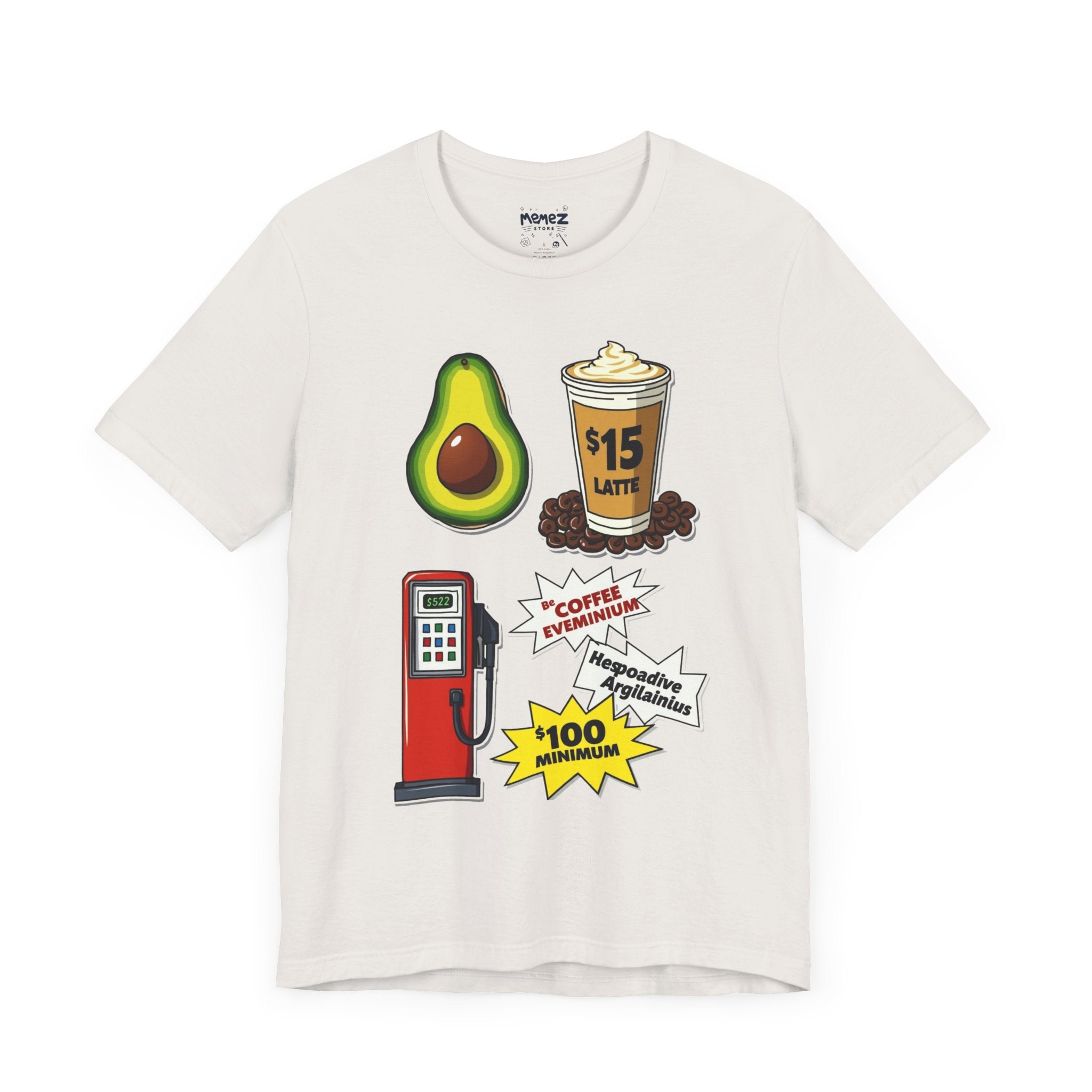 Unisex Tee - Hyper Inflation Funny and Meme T-shirt by Memez Store