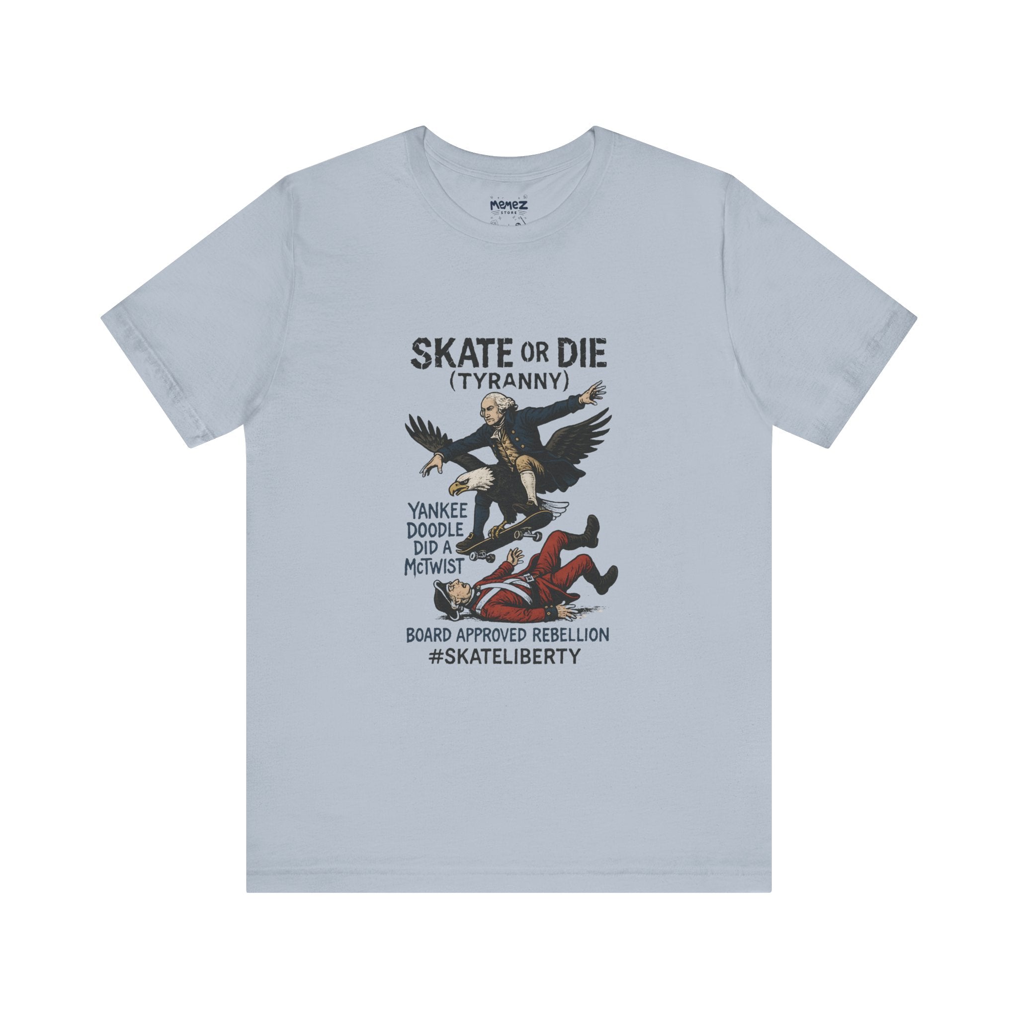 Skate or Die Funny Tee By memez Store