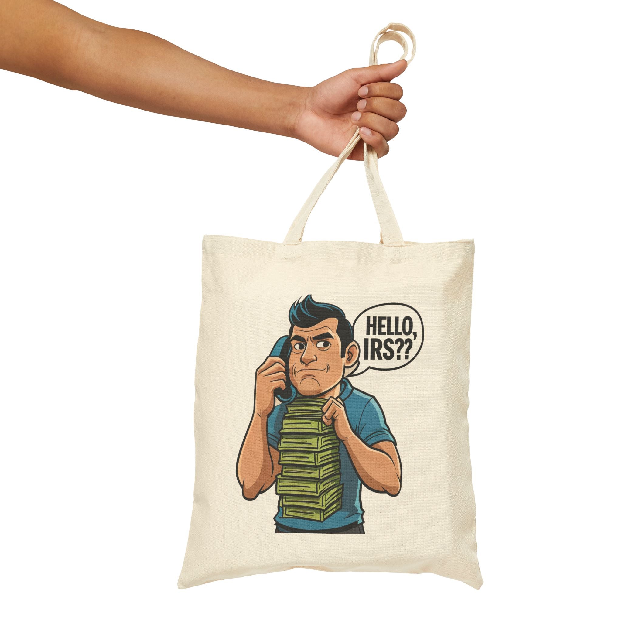 Hello IRS Funny Tote Bag