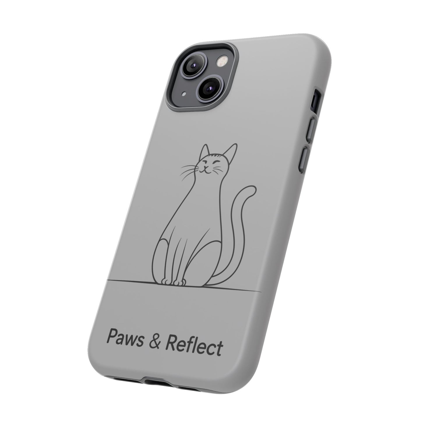 Paw and Reflect Pet Lovers iPhone Case By Memez Store