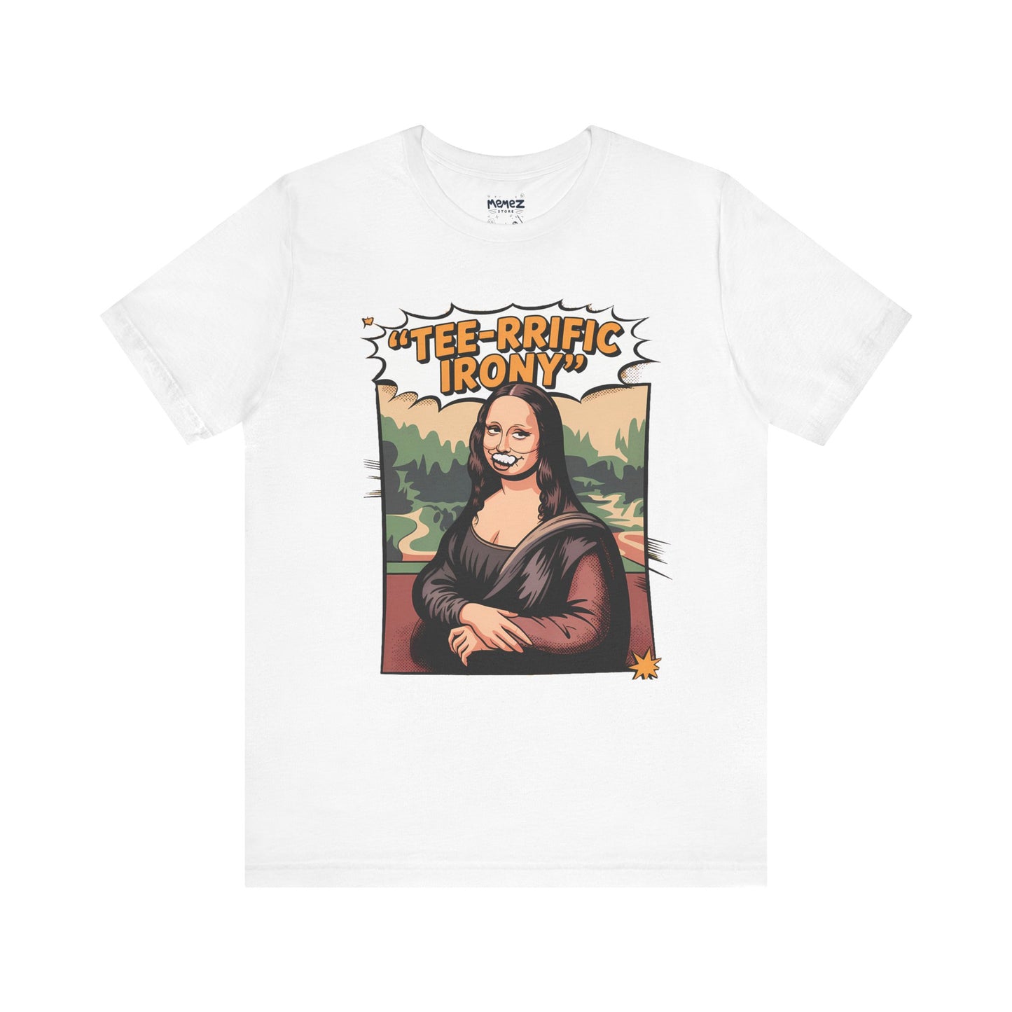 Funny Mona Lisa Unisex Tee