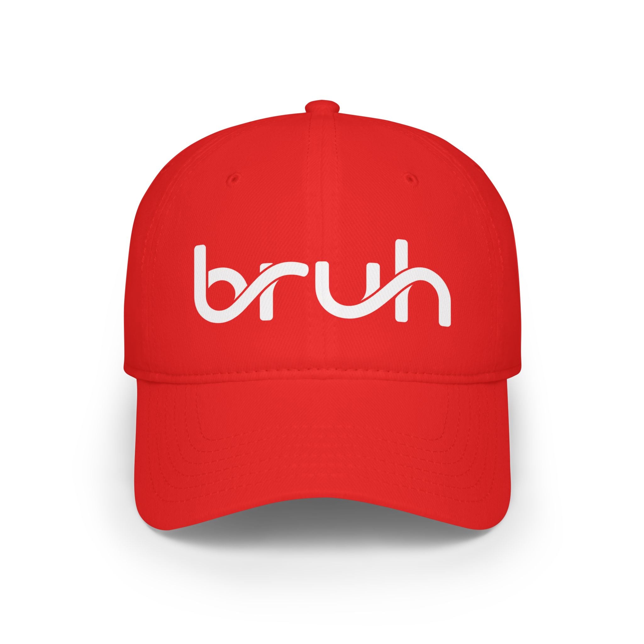 Bruh Baseball Cap Typographical