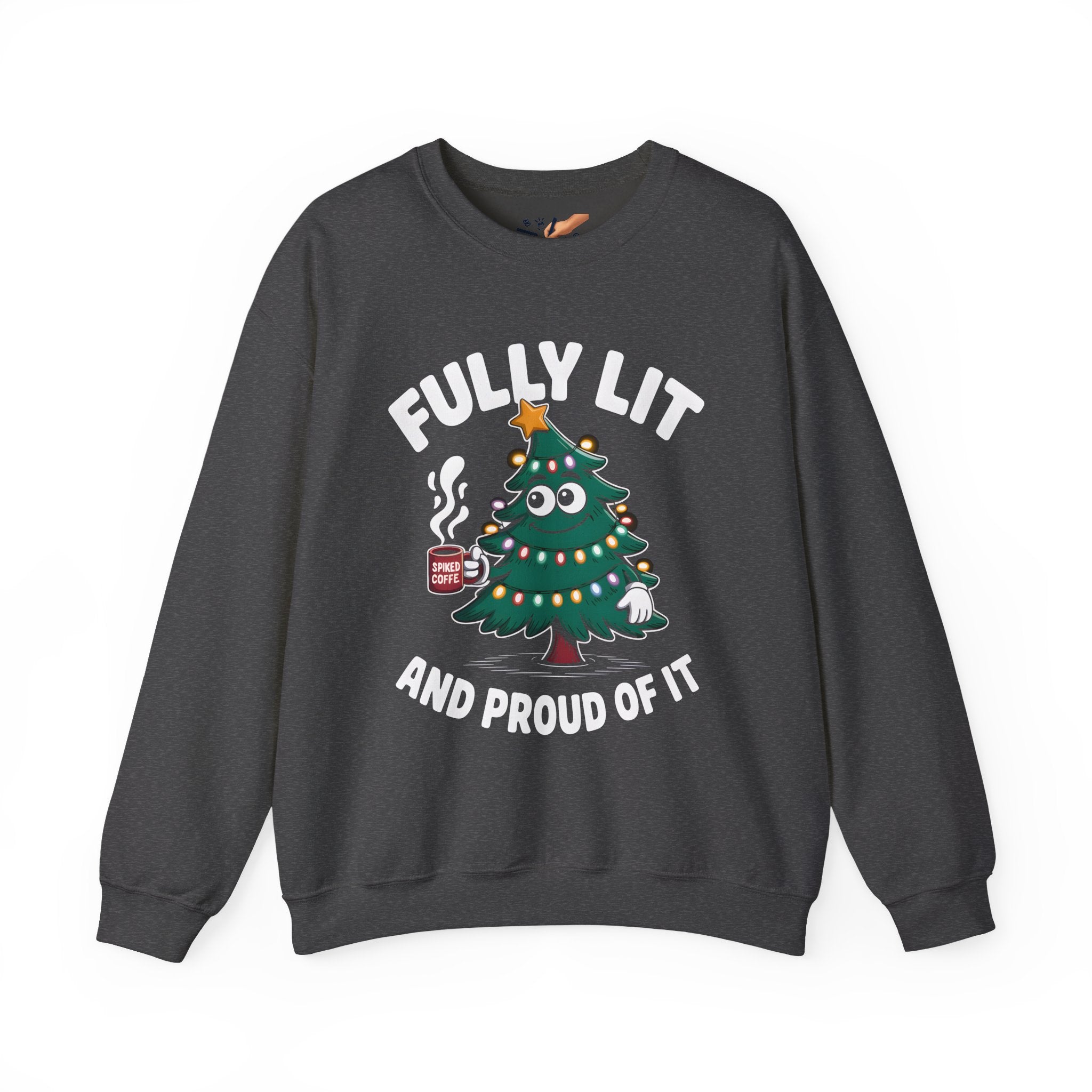 Fully Lit Proud of It Chirstmas Sweatshirt