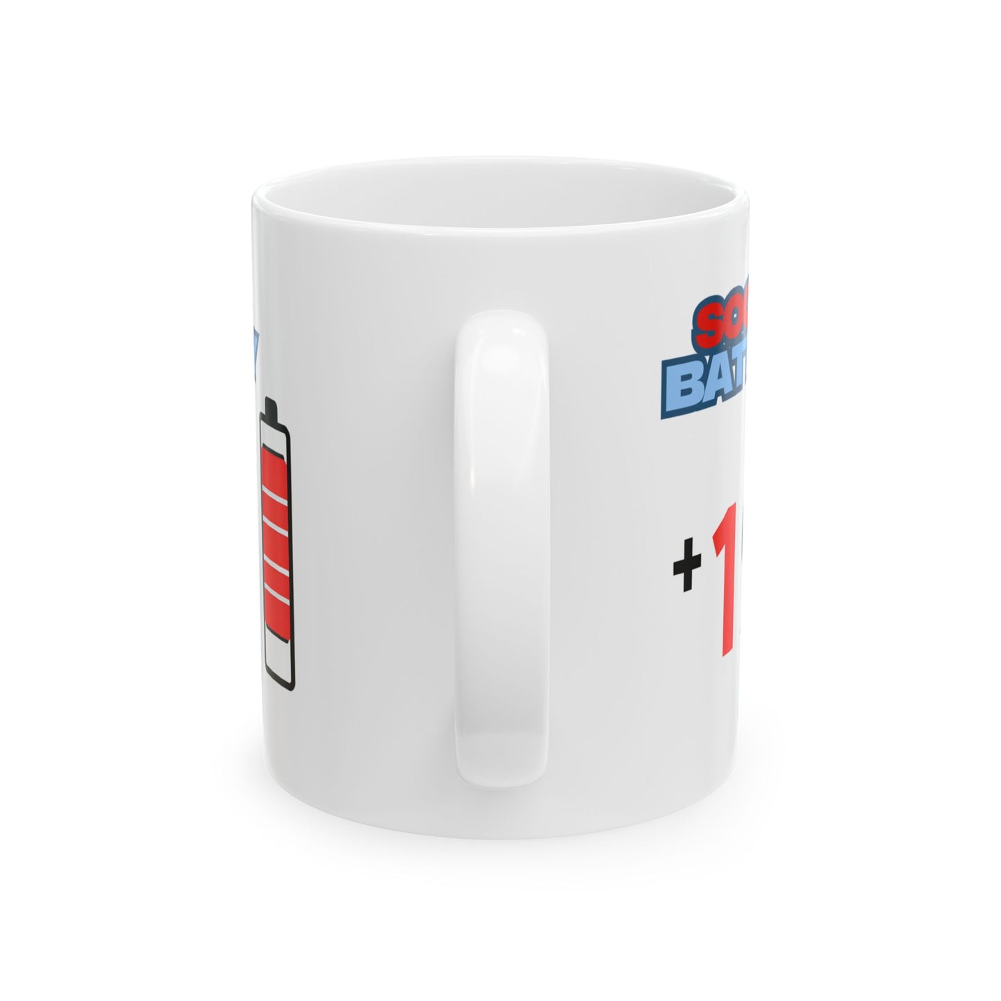 Social Battery Funny and Meme Mug By Memez Store