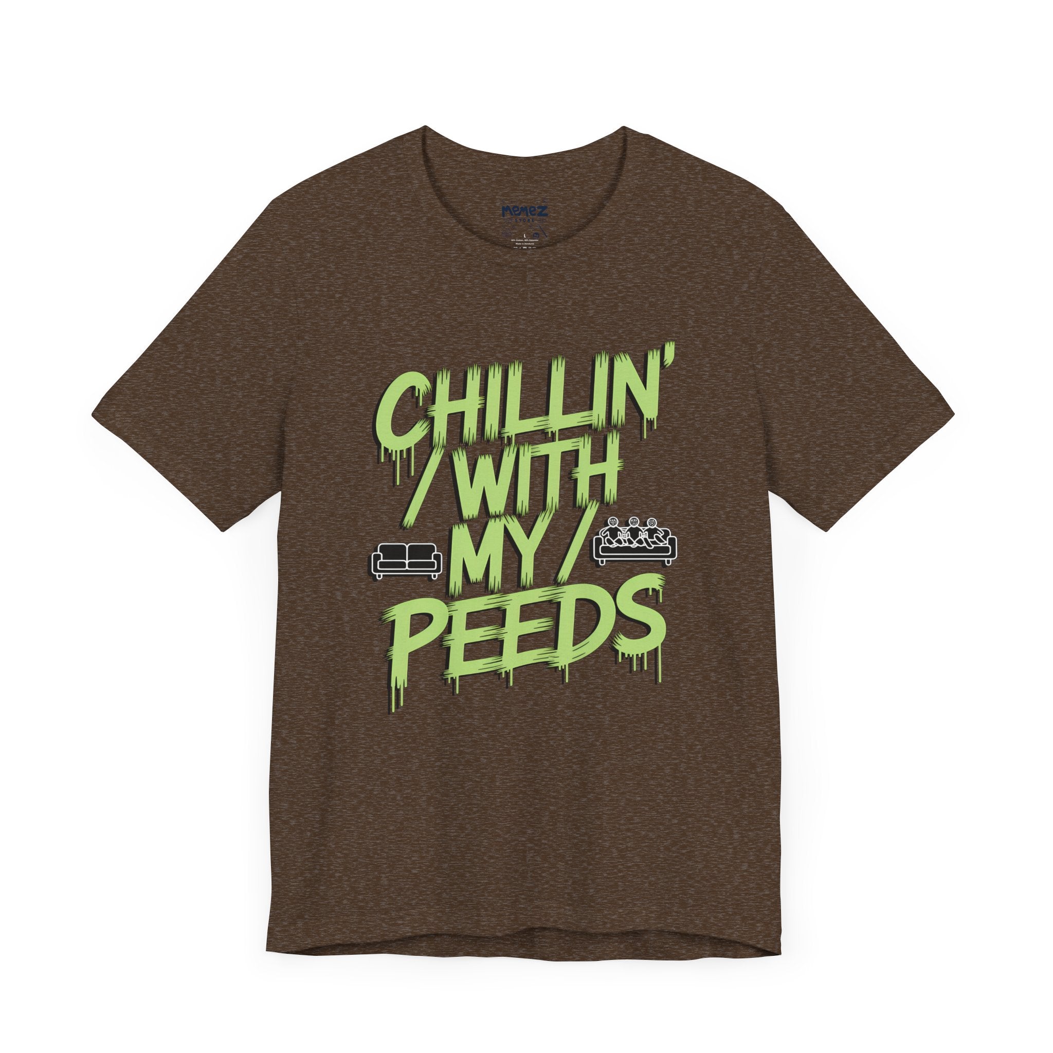 T-Shirt Chillin with My Peeds Unisex Jersey Short Sleeve Tee