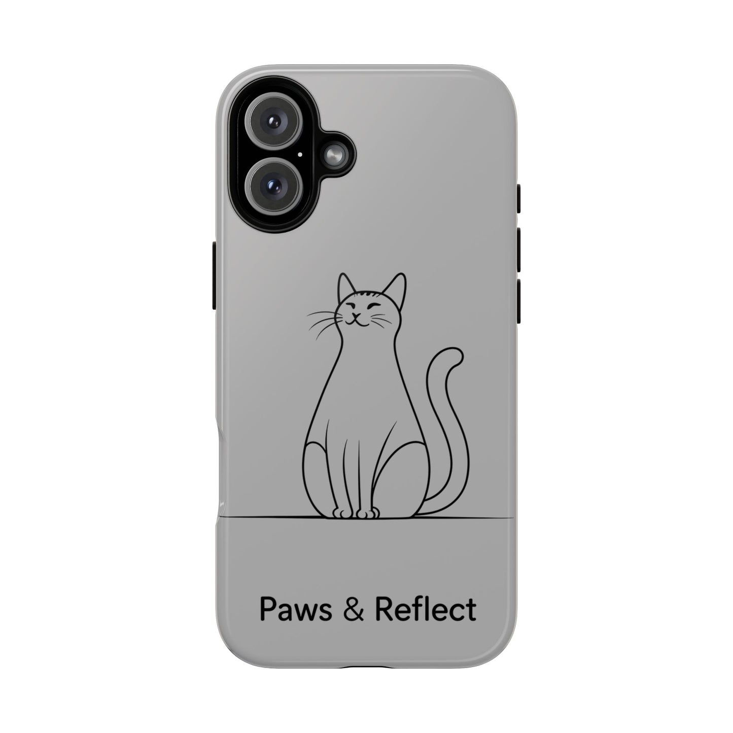 Paw and Reflect Pet Lovers iPhone Case By Memez Store