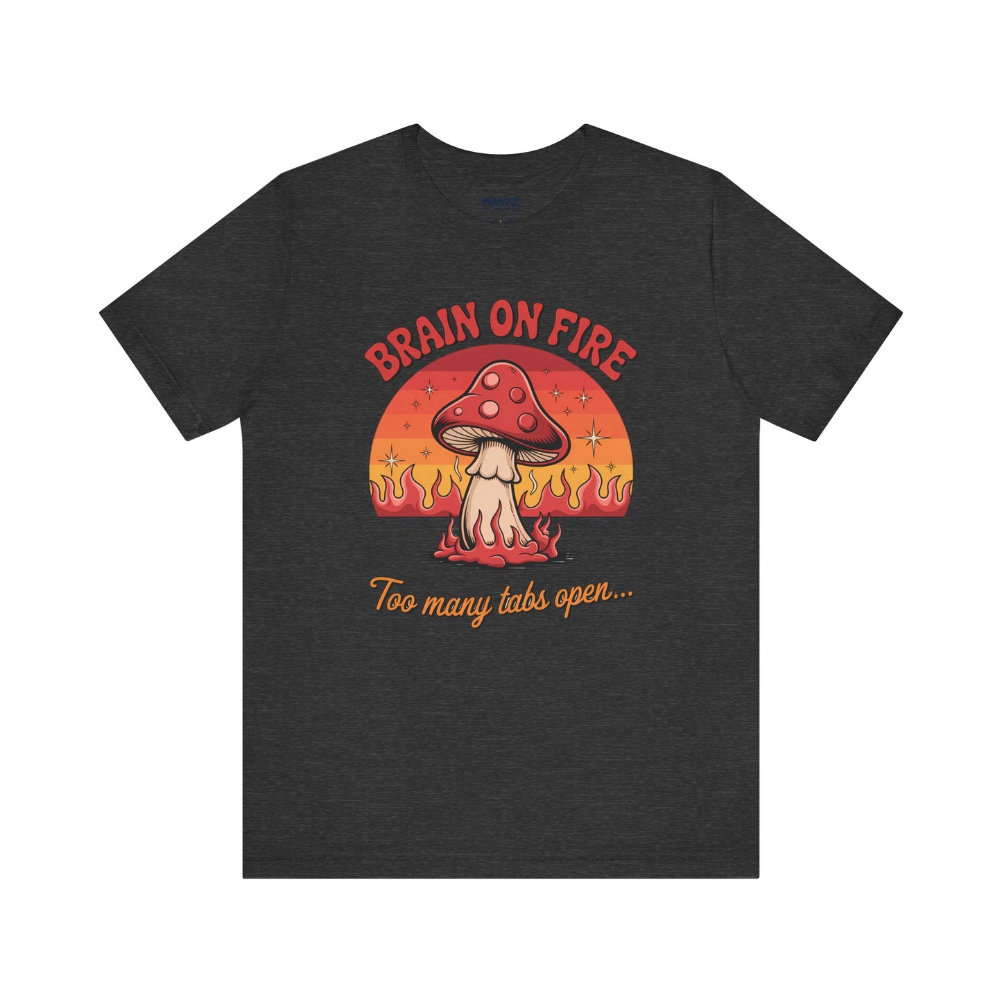 Funny Mushroom Tee Unisex Jersey Short Sleeve