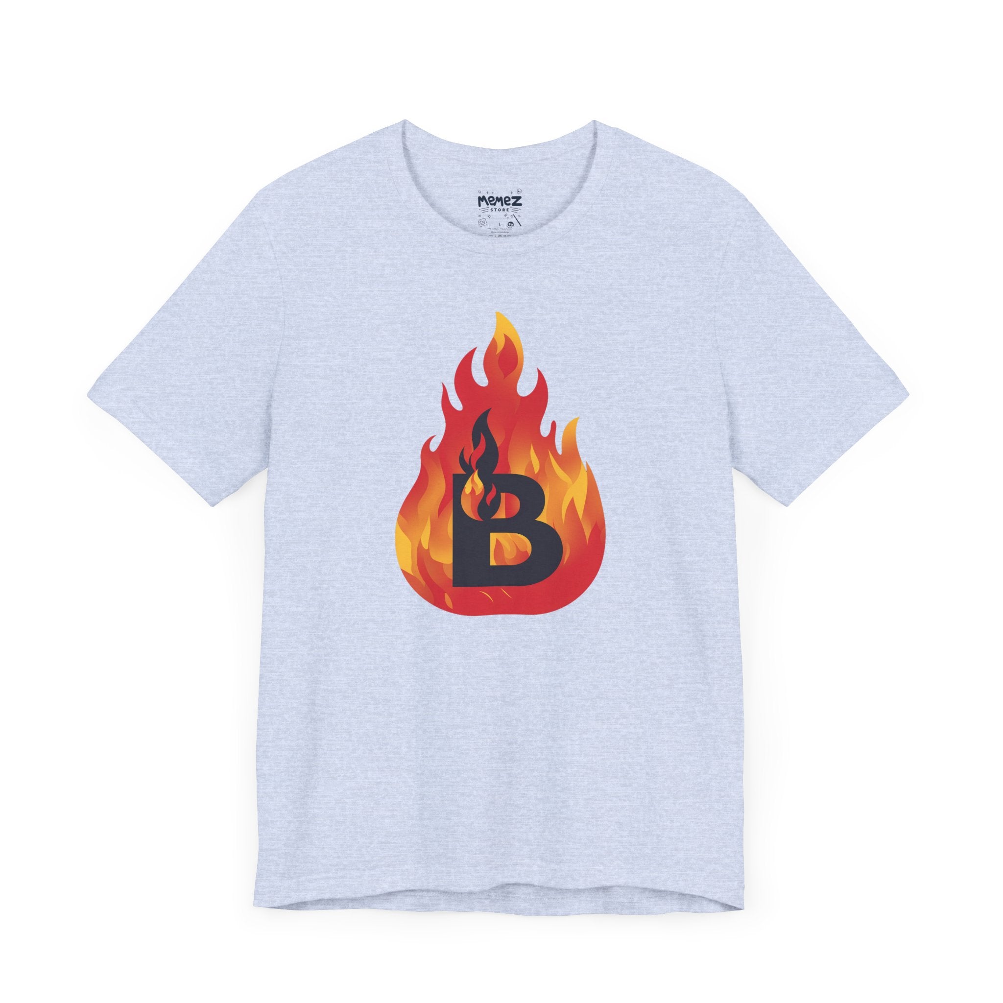 Funny Memez Unisex Tee - A Burning B Design