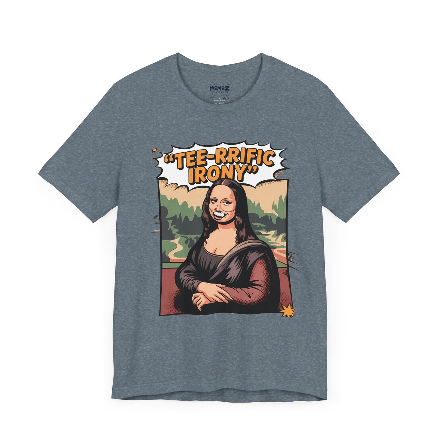 Funny Mona Lisa Unisex Tee