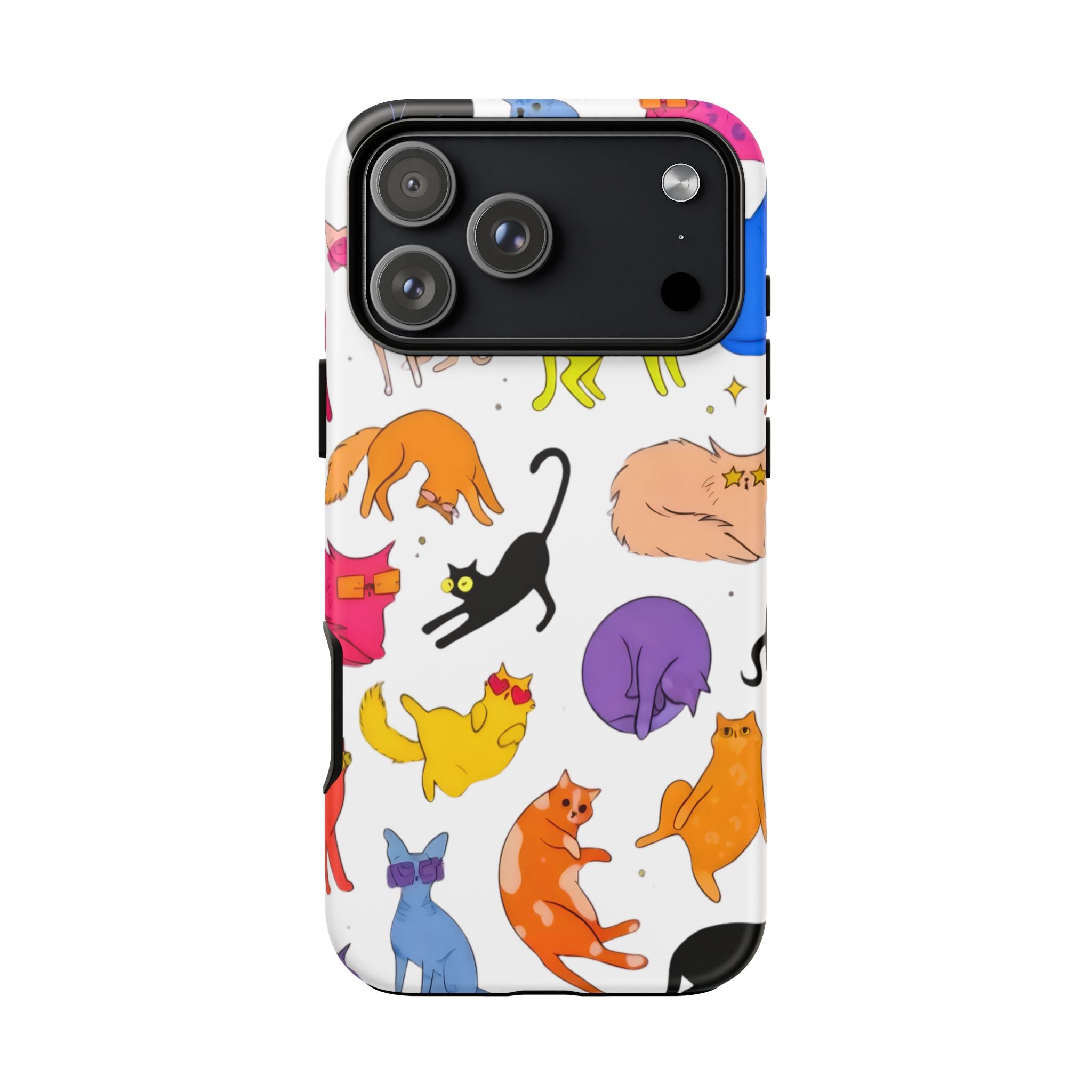 Cute Cats Collage Tough Case — Phone Case Featuring Adorable Cat Collage