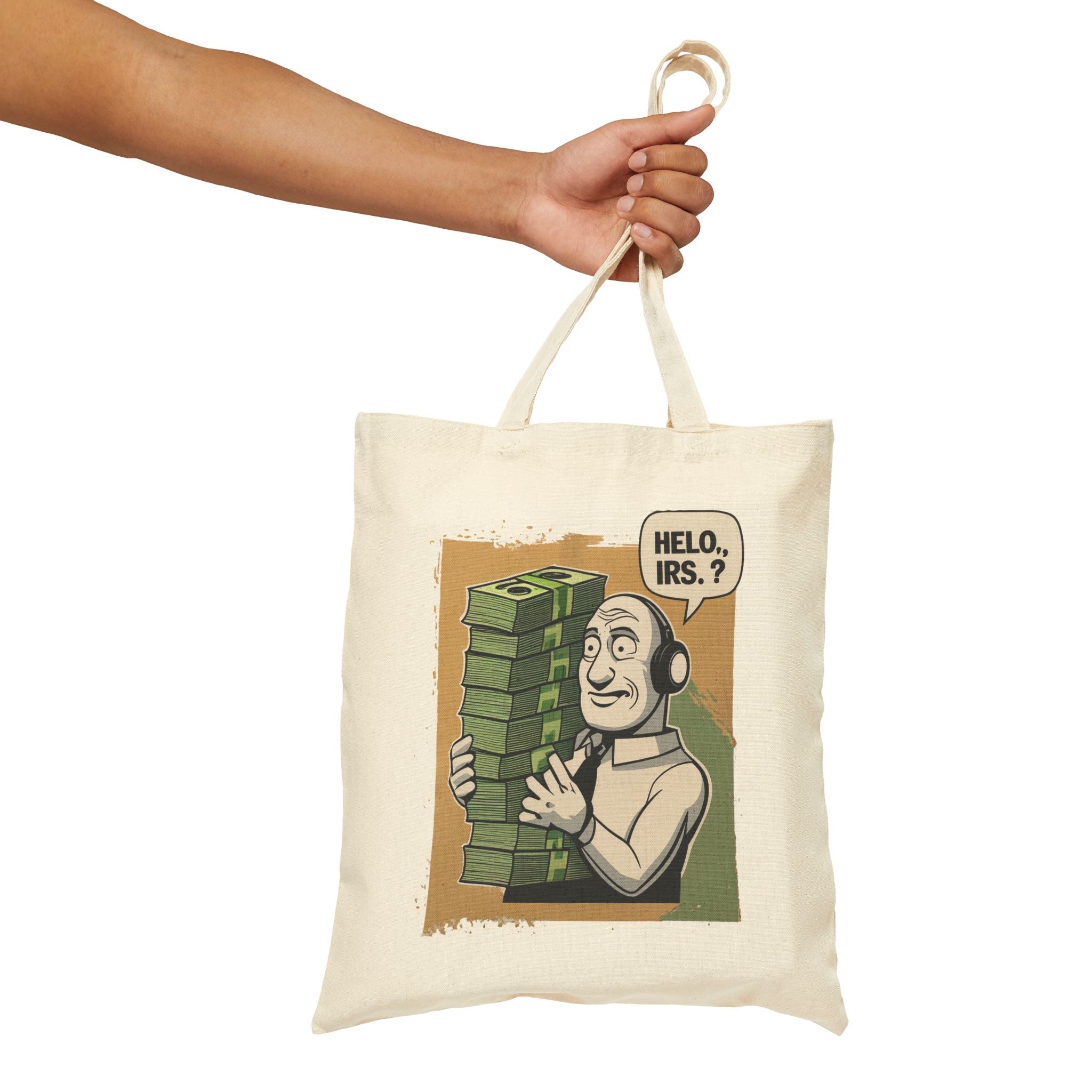 Hello IRS Funny Trauma Dump Tote Bag