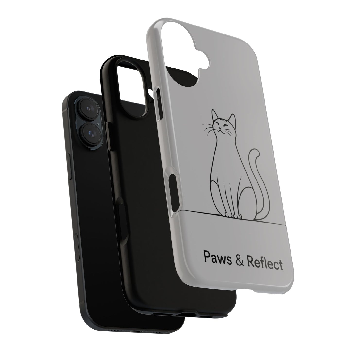 Paw and Reflect Pet Lovers iPhone Case By Memez Store
