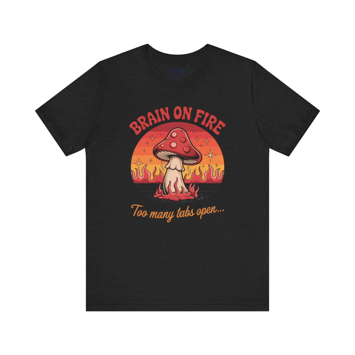 Funny Mushroom Tee Unisex Jersey Short Sleeve