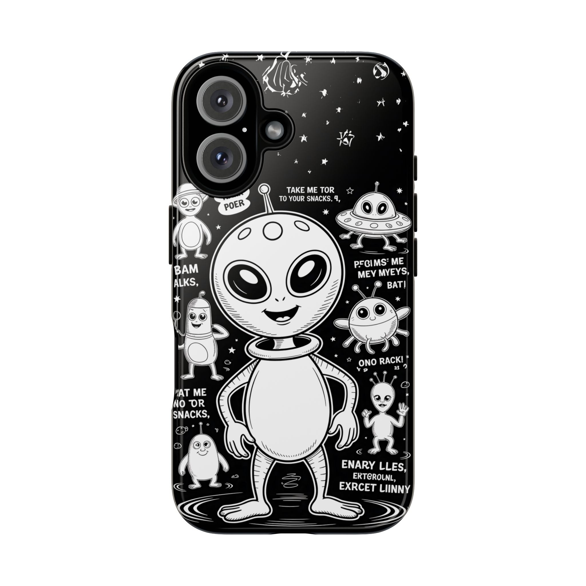 Aliens Funny Tough Case