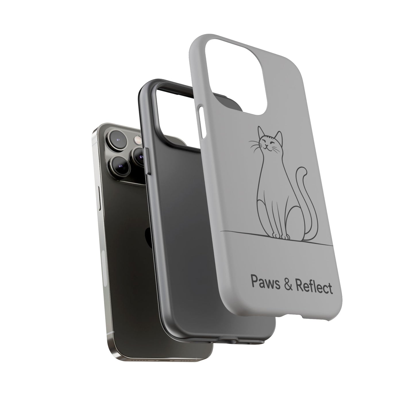 Paw and Reflect Pet Lovers iPhone Case By Memez Store