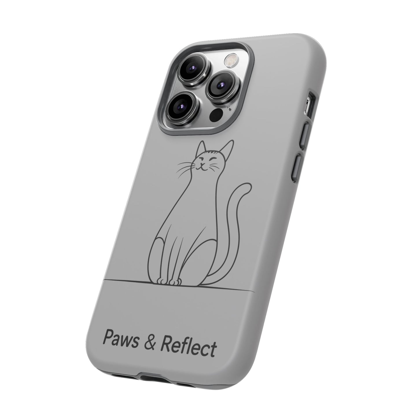 Paw and Reflect Pet Lovers iPhone Case By Memez Store