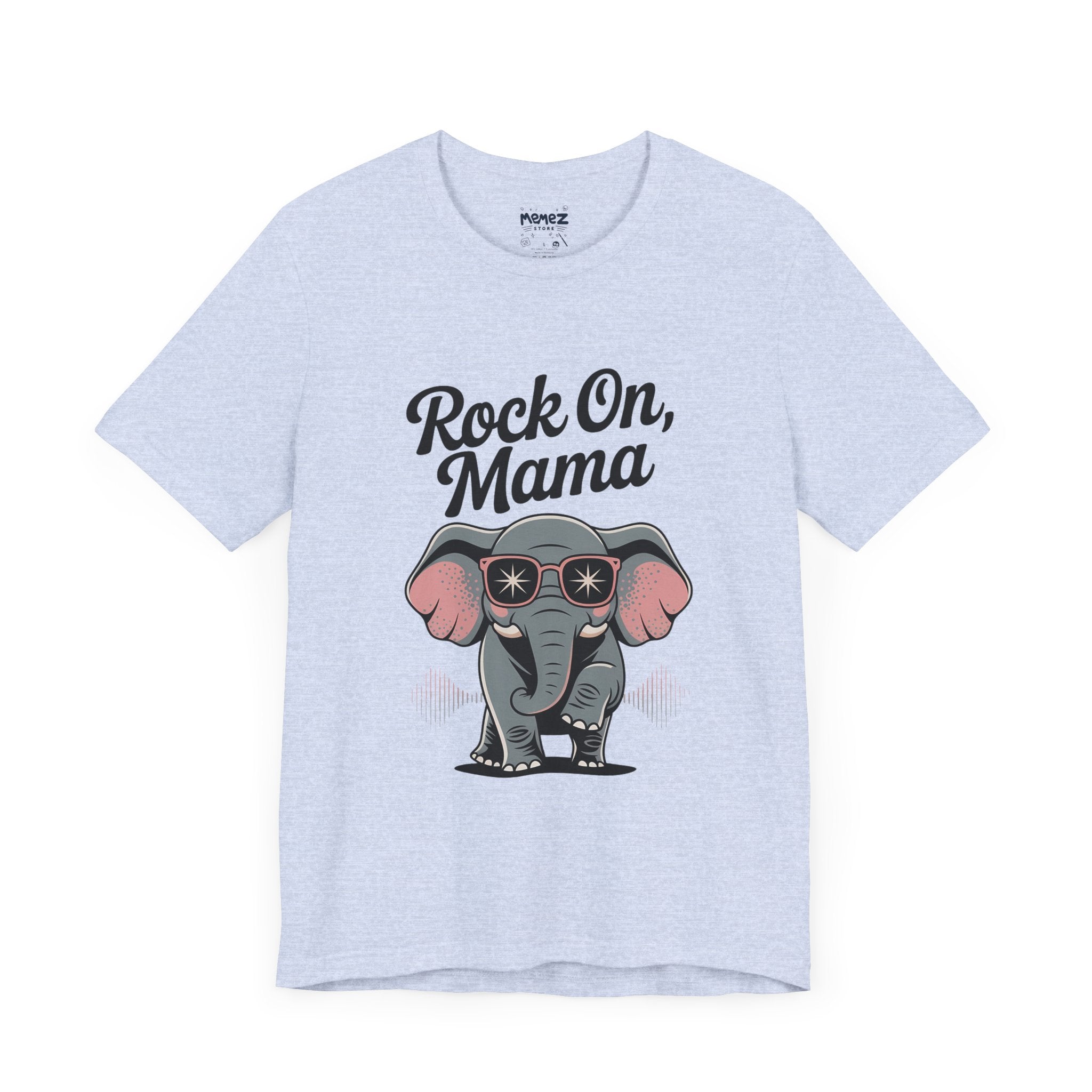 Rock On Mama Animal Lover's Tee For Mother's Day By Memez Store